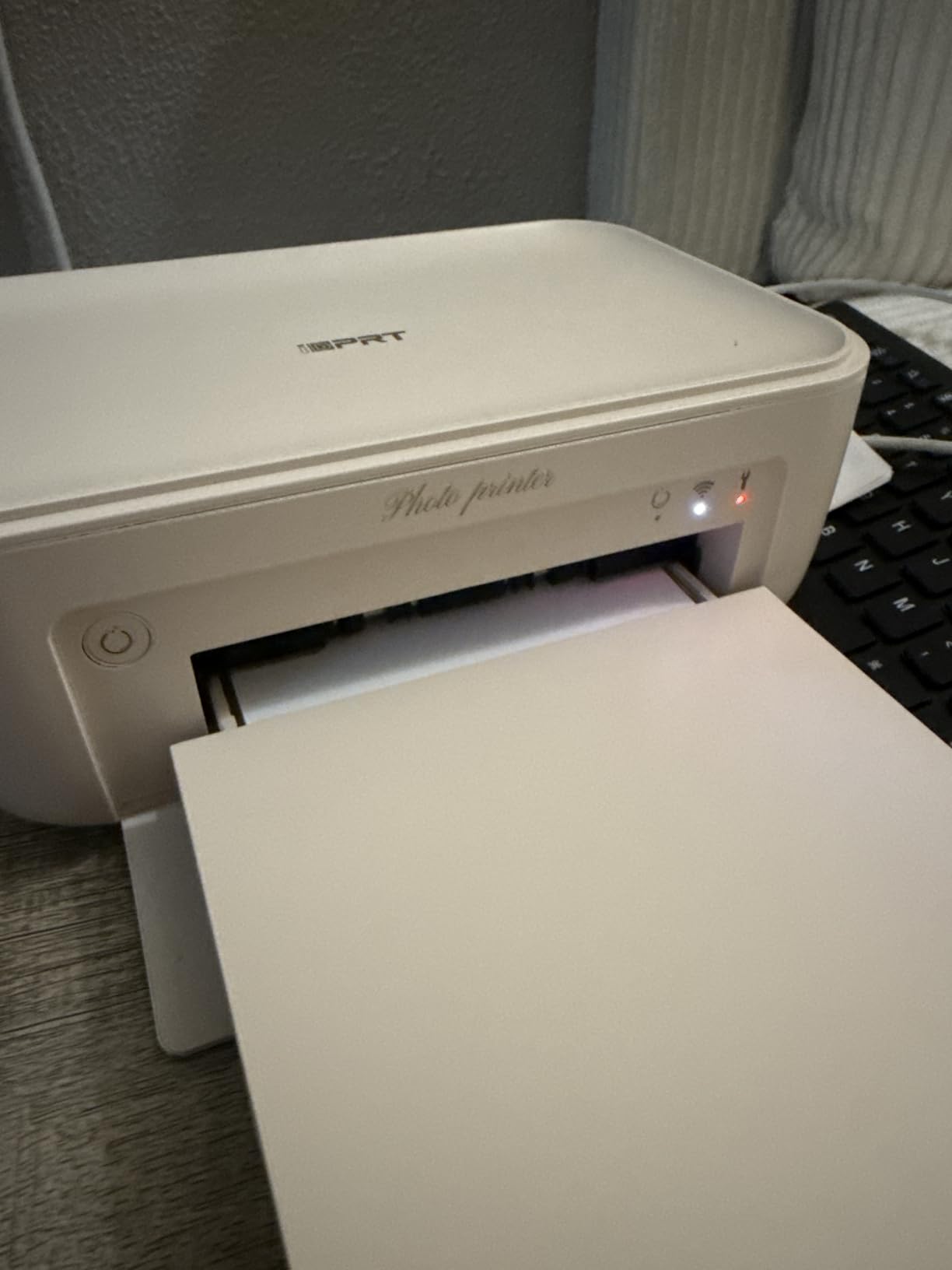 iDPRT 4x6 Photo Printer, CP4100 Phone Printer 108 Sheets & 2 Cartridges | Instant Portable Picture Printer for iPhone & Android, Wi-Fi, Full-Color 300DPI Thermal Dye Sublimation, Beige customer photo 1