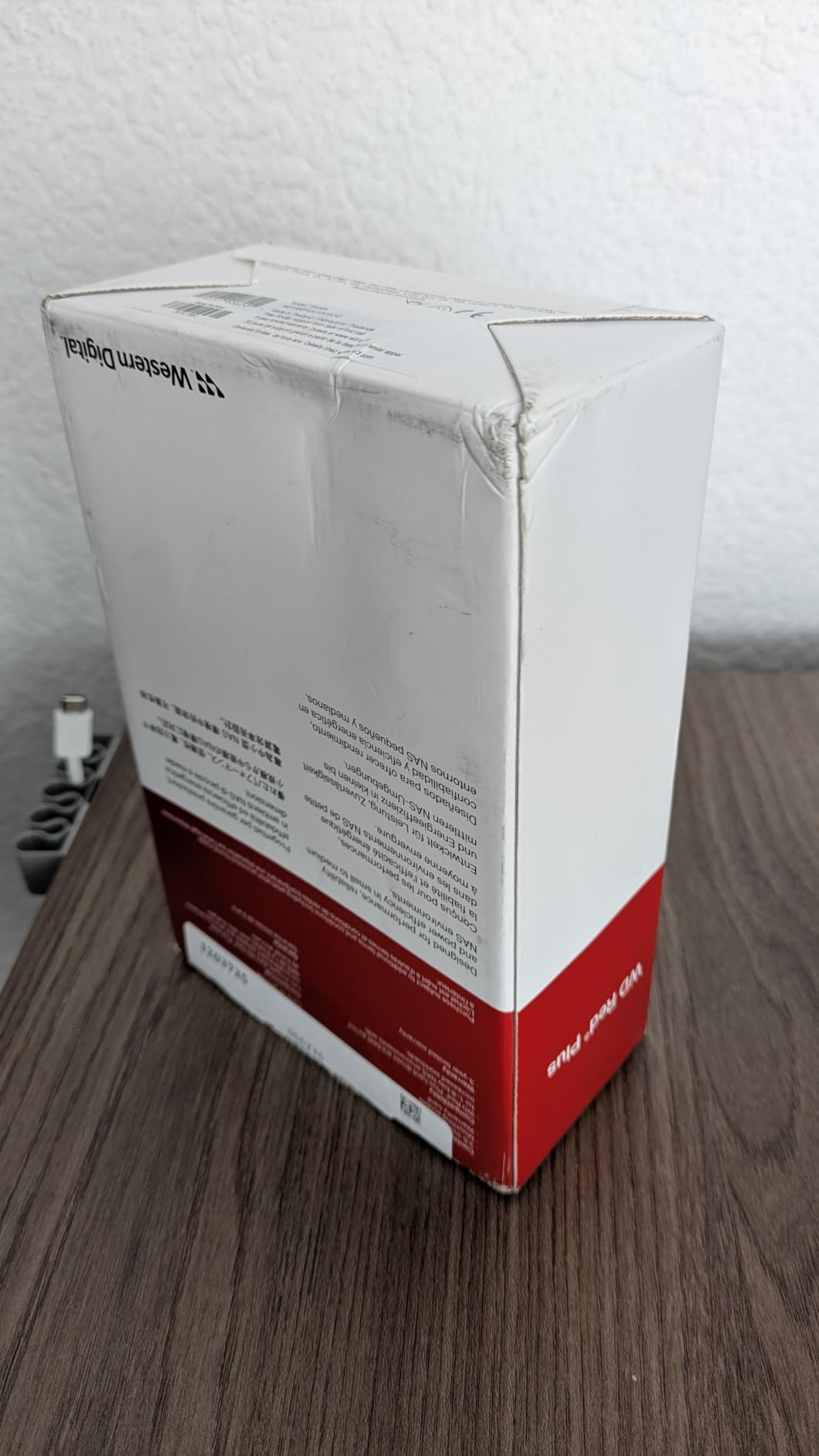 Western Digital 12TB WD Red Plus NAS Internal Hard Drive HDD - 7200 RPM, SATA 6 GB/s, CMR, 512 MB Cache, 3.5