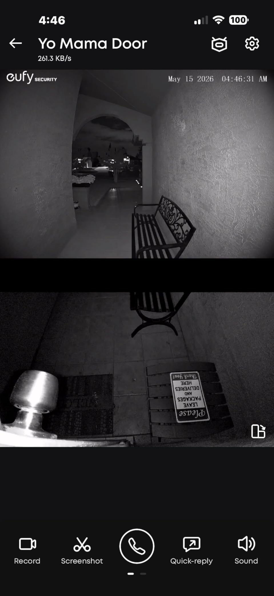 eufy Security Video Doorbell E340 Kit with Chime, 2K FHD, Built-in 8GB customer photo 2