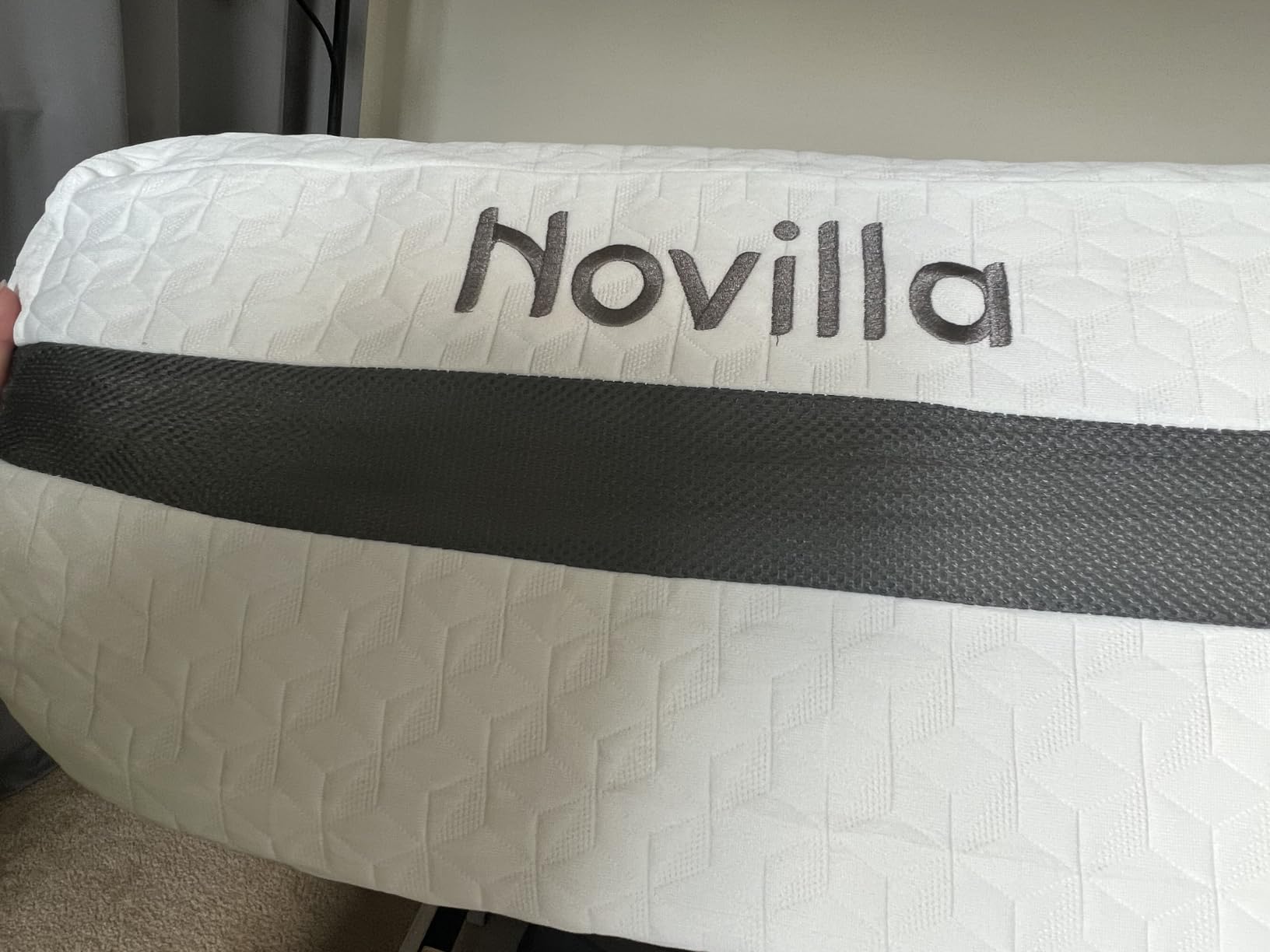 Novilla Queen Mattress 12 Inch, Queen Memory Foam Mattress for Cool Night | Pressure Relief, Thermally Balanced Foam Mattresses For Heat Dissipation, CertiPUR-US Certified Mattresses in a Box customer photo 2