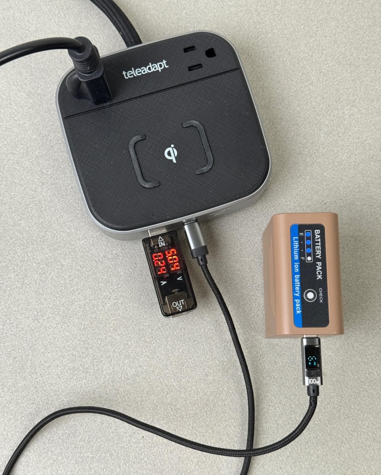 Charging Station 67W, 6 in 1 iPhone Charging Station with USB Port customer photo 2