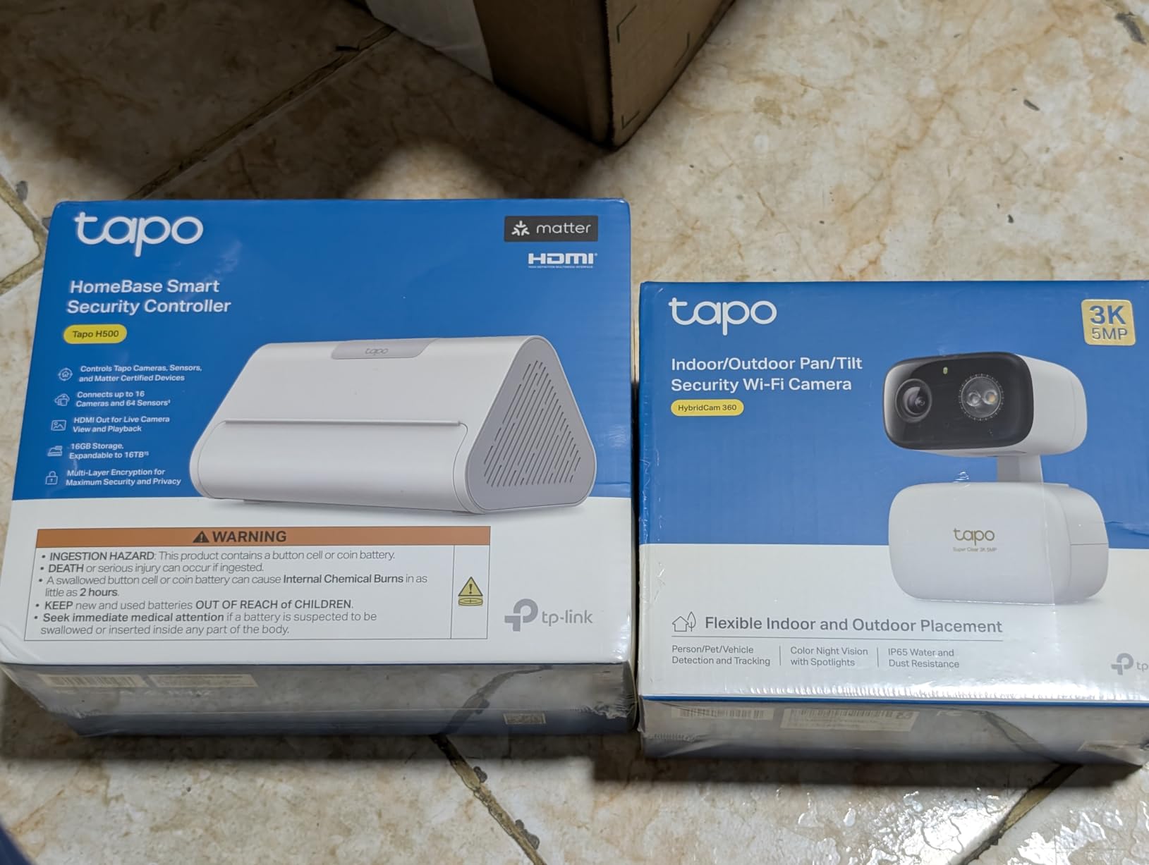 Tapo CentralHub for Smart Devices, H500, Improves Camera AI Accuracy | Connect up to 16 Tapo Cameras & 64 Sub-G Sensors, 16GB Built-in Storage + 2.5'' SATA Expandable Storage Option customer photo 1