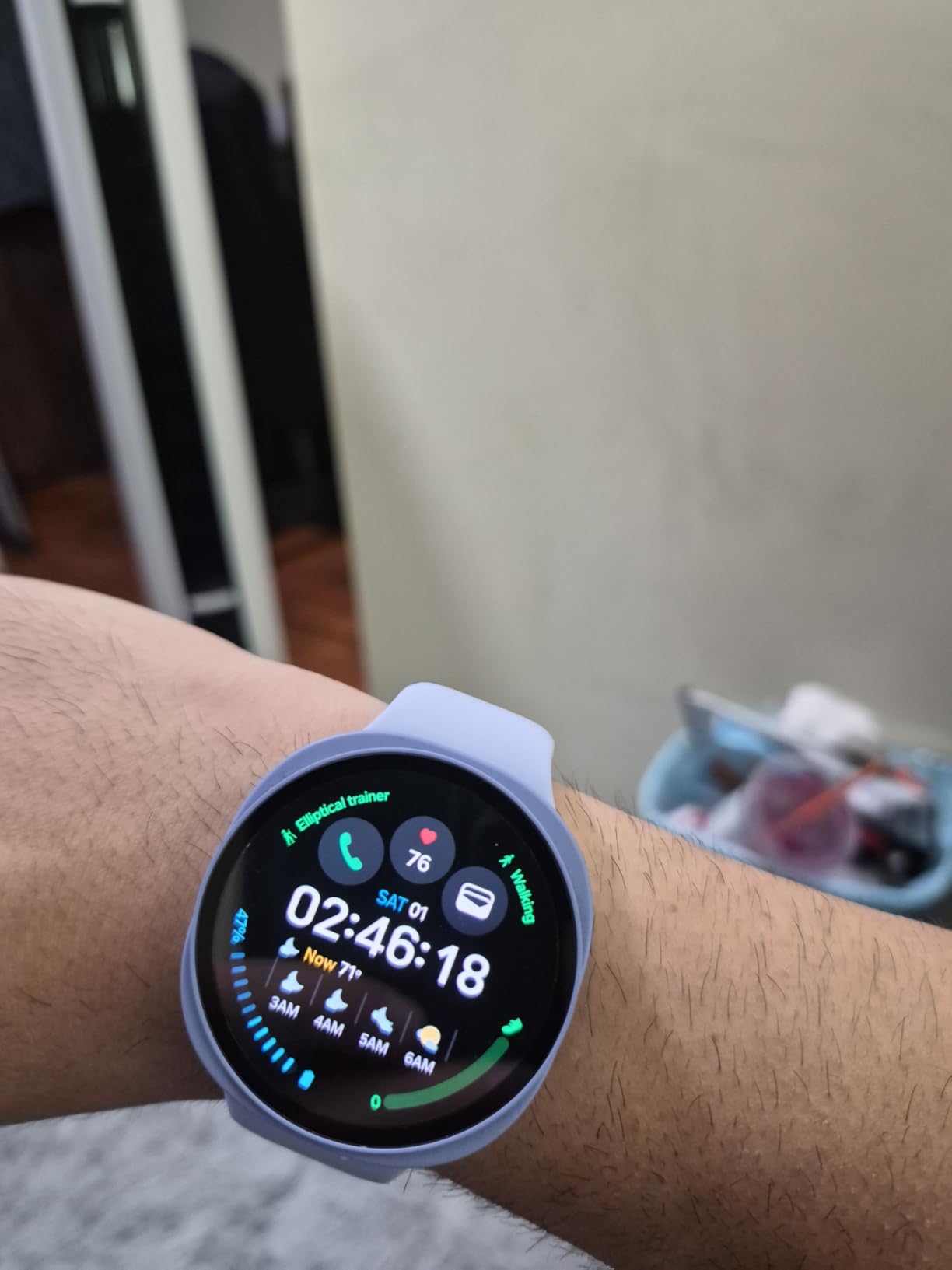 Samsung Galaxy Watch 8 (2025), Graphite, 40mm, LTE Smartwatch customer photo 1