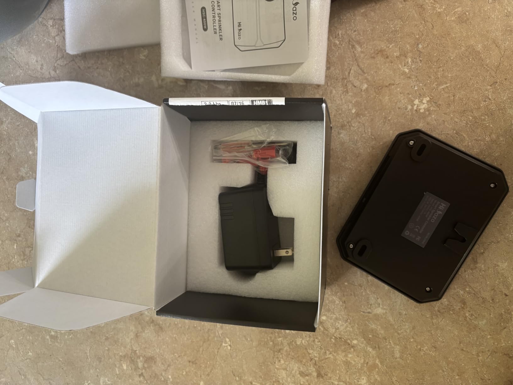 Smart Sprinklers Controller 2.4GHz WiFi, Irrigation Controller Easy Use App Enabled, 4 Zones + 16 Plans, Save Water Auto Skip Rain, Freeze & Wind, 10 Minutes Install customer photo 2