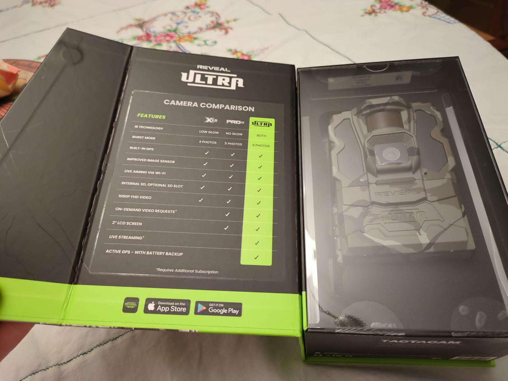 TACTACAM Reveal Ultra Cellular Trail Camera: 4K Photo, 1080p Video, Live View, GPS Tracking-Enabled, Switchable No-Glow/Low-Glow Flash, LTE Connectivity, LCD Screen - Best Hunting, Game Camera customer photo 1