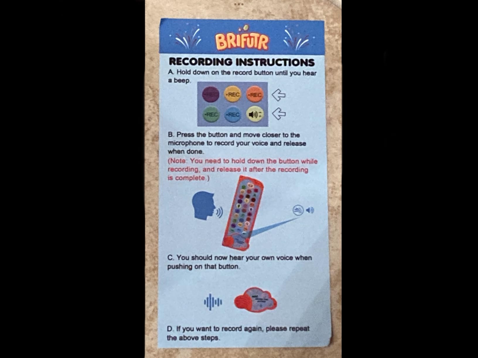 AAC Device for Autism Communication Device for Nonverbal Kids & Adults, Non Verbal Communication Tools for Speech Therapy, Autism Talking Aids with 5 Programmable Buttons & Adjustable Volume customer photo 1