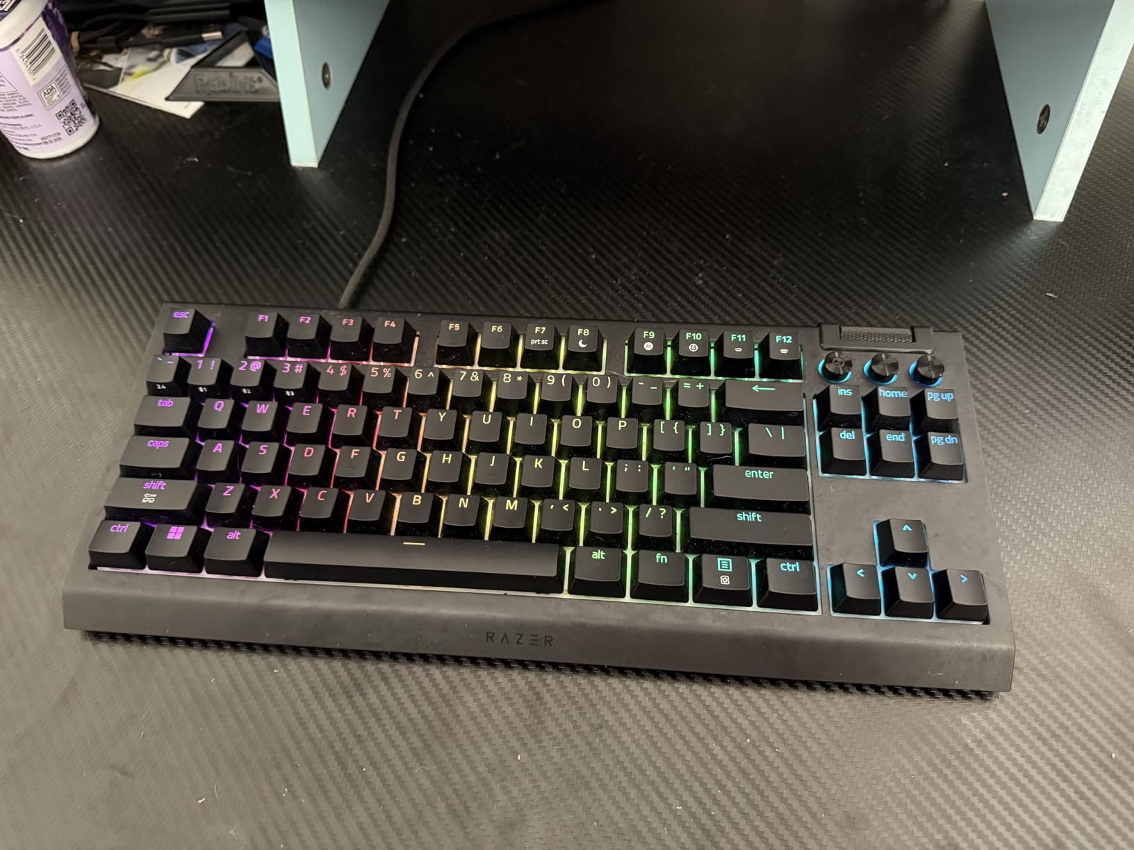 Razer BlackWidow V4 TKL Wireless Gaming Keyboard, Orange Switches customer photo 1