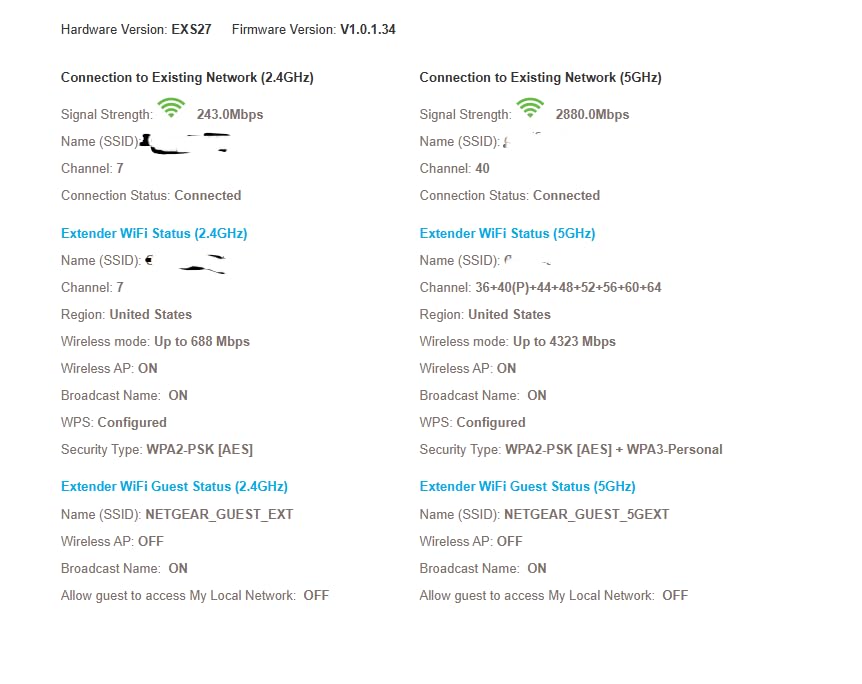 NETGEAR Nighthawk WiFi 7 Extender EXS27, Adds up to 1,500 sq. ft., 5 Gbps | Mesh WiFi Booster Range Extender, Easy Set Up, 45 devices, Works with any Router, 2.5G Ethernet Port, Dual-band, BE5000 customer photo 1