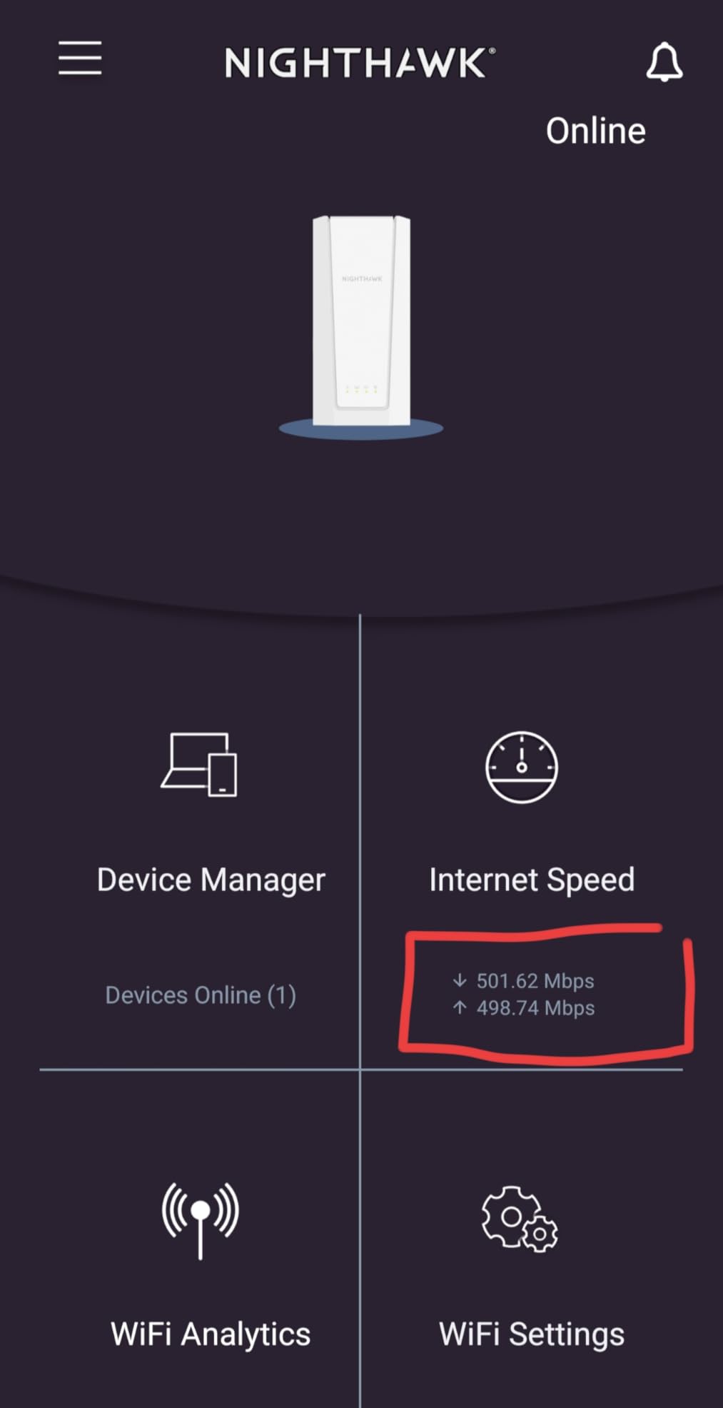 NETGEAR Nighthawk WiFi 7 Extender EXS27, Adds up to 1,500 sq. ft., 5 Gbps | Mesh WiFi Booster Range Extender, Easy Set Up, 45 devices, Works with any Router, 2.5G Ethernet Port, Dual-band, BE5000 customer photo 2