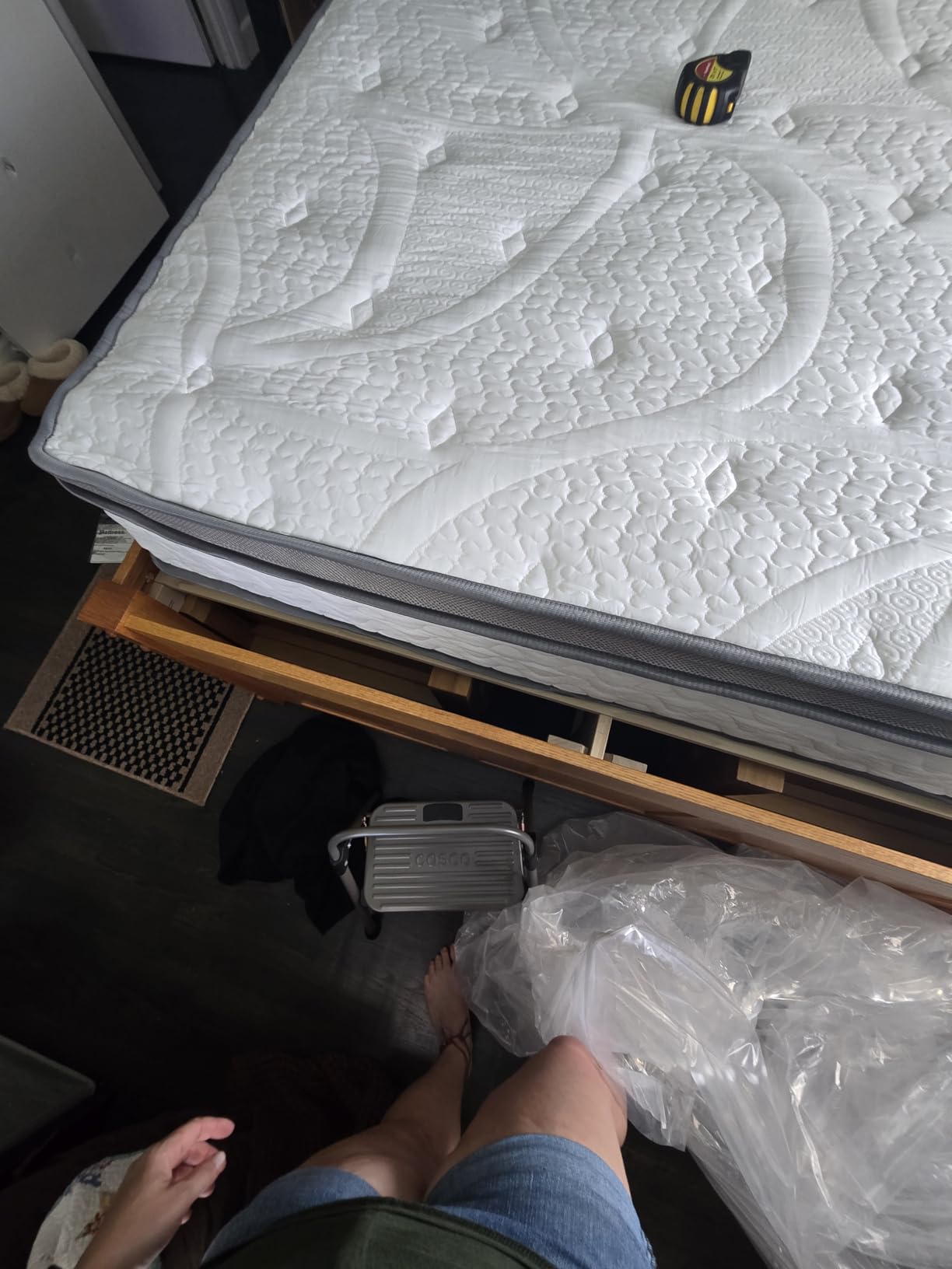 SLEEP100 King Mattress, 14 Inch 5-Zone Deep Sleep Firm Mattress with Extra Lumbar & Shoulder Support, Hotel Collection Hybrid Mattresses, Fiberglass Free & No Odor - 365 Nights Trial customer photo 2