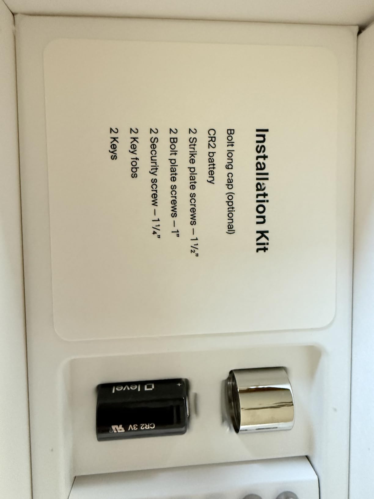 Level Lock Pro - World's Smallest, Fastest, Innovative Smart Lock - Matter-Over-Thread Deadbolt Plus Apple Home Key - Keyless & Remote Access via Apple, Alexa, Google Home, SmartThings (Matte Black) customer photo 1