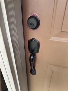 Level Lock Pro - World's Smallest, Fastest, Innovative Smart Lock - Matter-Over-Thread Deadbolt Plus Apple Home Key - Keyless & Remote Access via Apple, Alexa, Google Home, SmartThings (Matte Black) customer photo 2