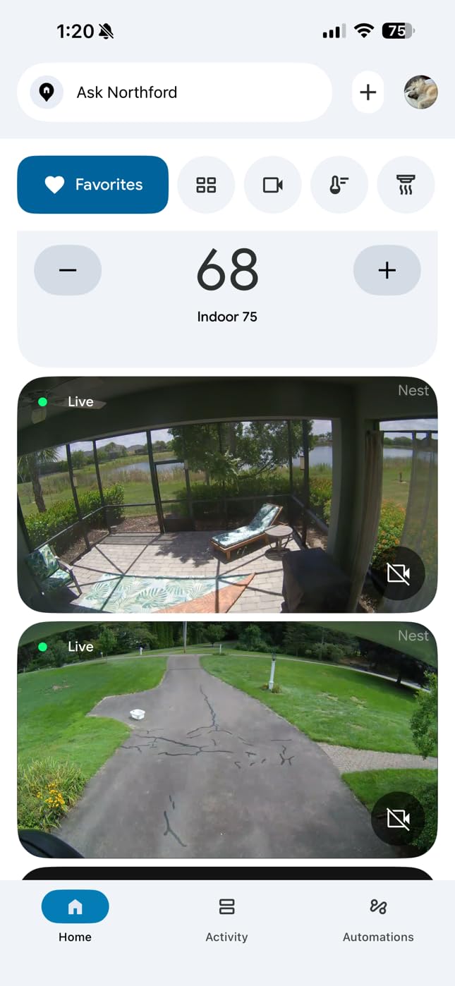 Google Nest Cam Outdoor (Wired, 2nd Gen) - 2K Video, Color Night Vision, 2-Way Audio, Works with Google Home customer photo 1