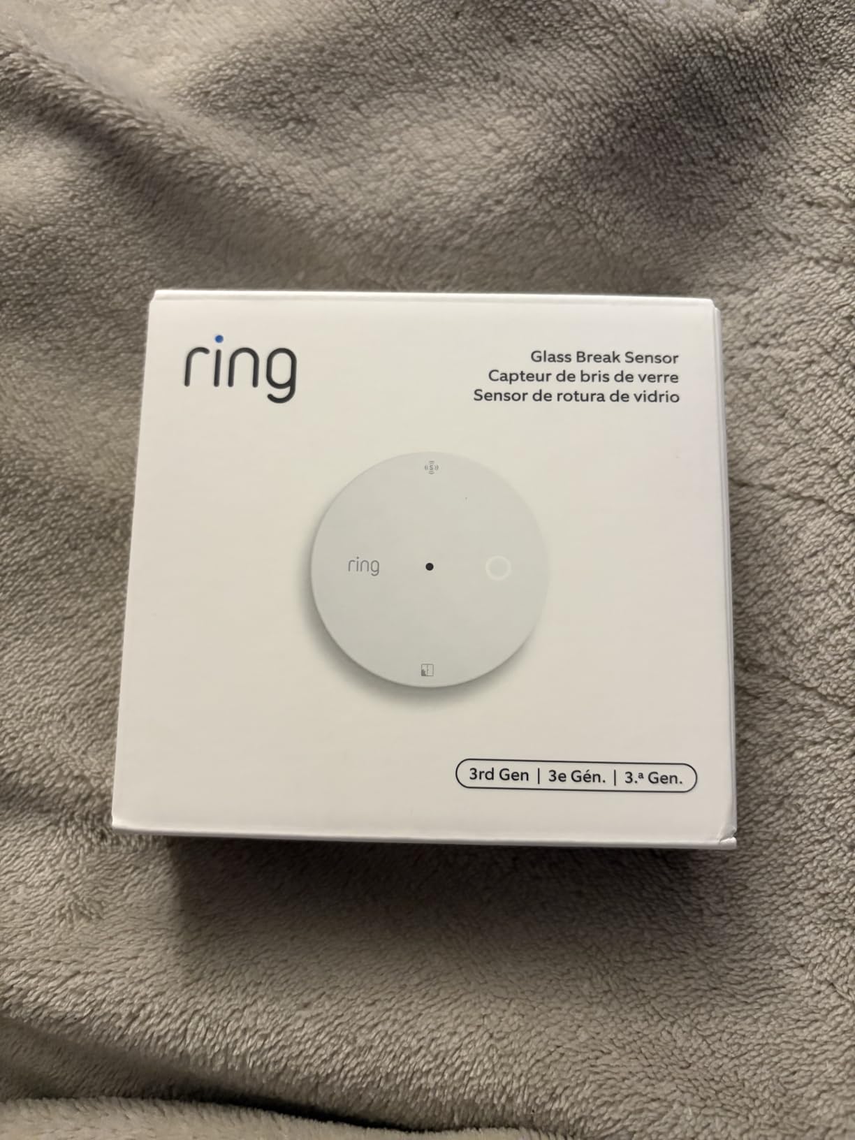 Ring Glass Break Sensor (newest model) - Instant notifications, on Amazon Sidewalk, no base station needed, Pro Monitoring (sold separately) - Pairs well with smart locks for glass window front doors customer photo 2