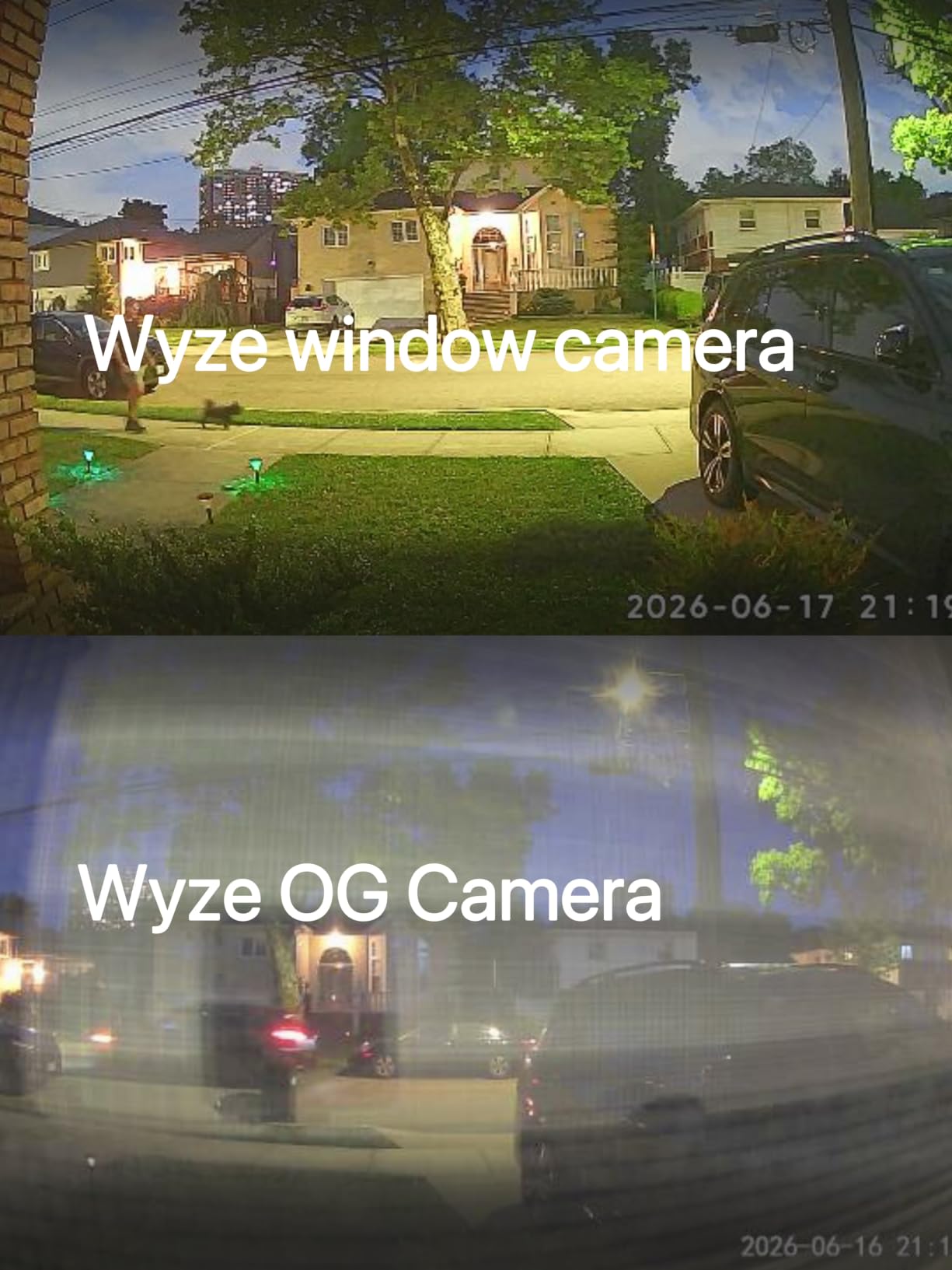 WYZE Window Camera, WiFi Indoor HD Home Security Camera, Upgraded Color Night Vision, Anti-Glare, AI-Powered Motion Detection, Easy & Quick Setup, 24/7 Recording, Works w/Alexa & Google customer photo 1