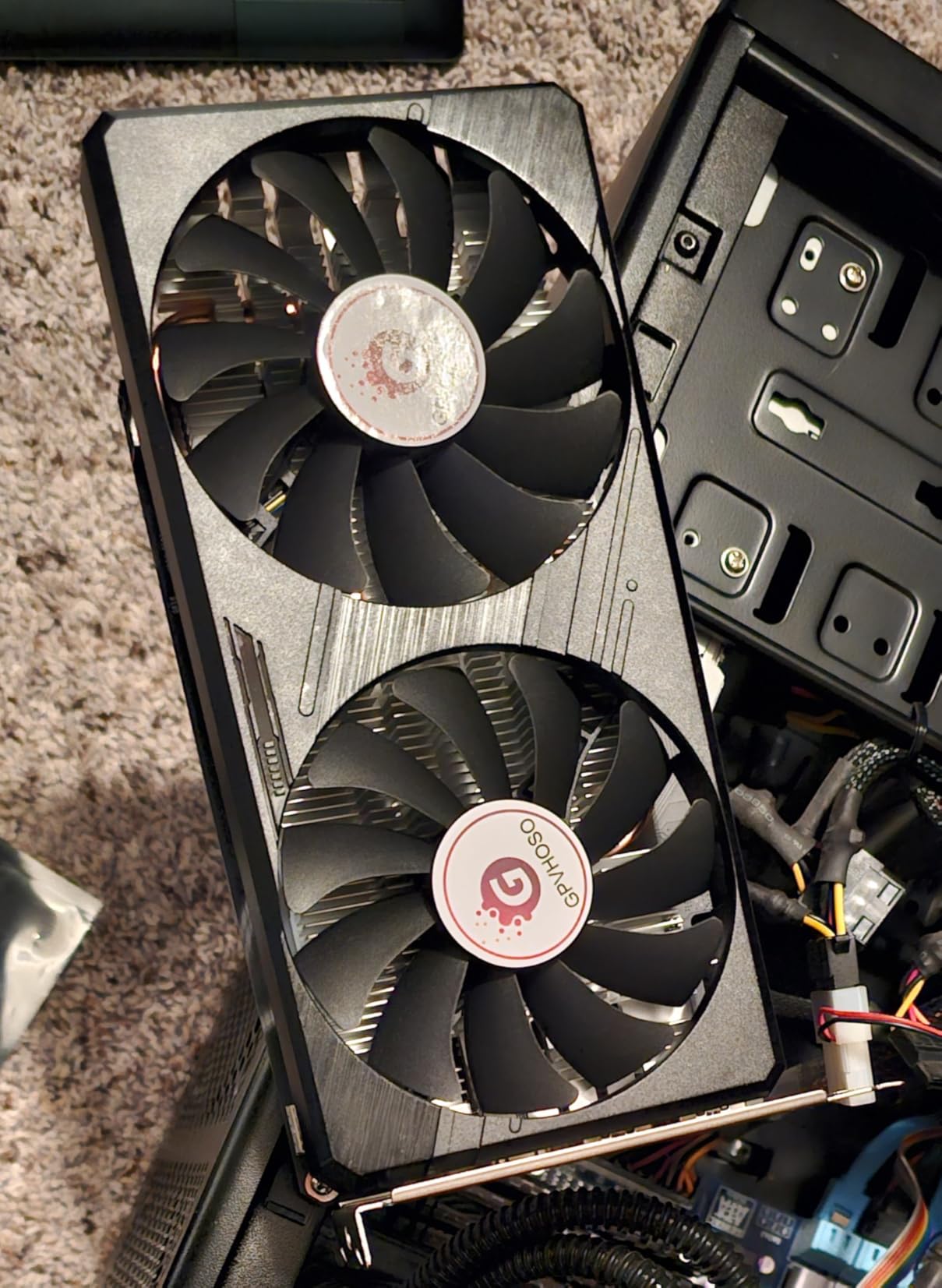 GPVHOSO GTX 1060 6GB Graphics Card GDDR5 8K, 192bit Video Cards for Gaming PC, Dual Cooling Fans customer photo 1