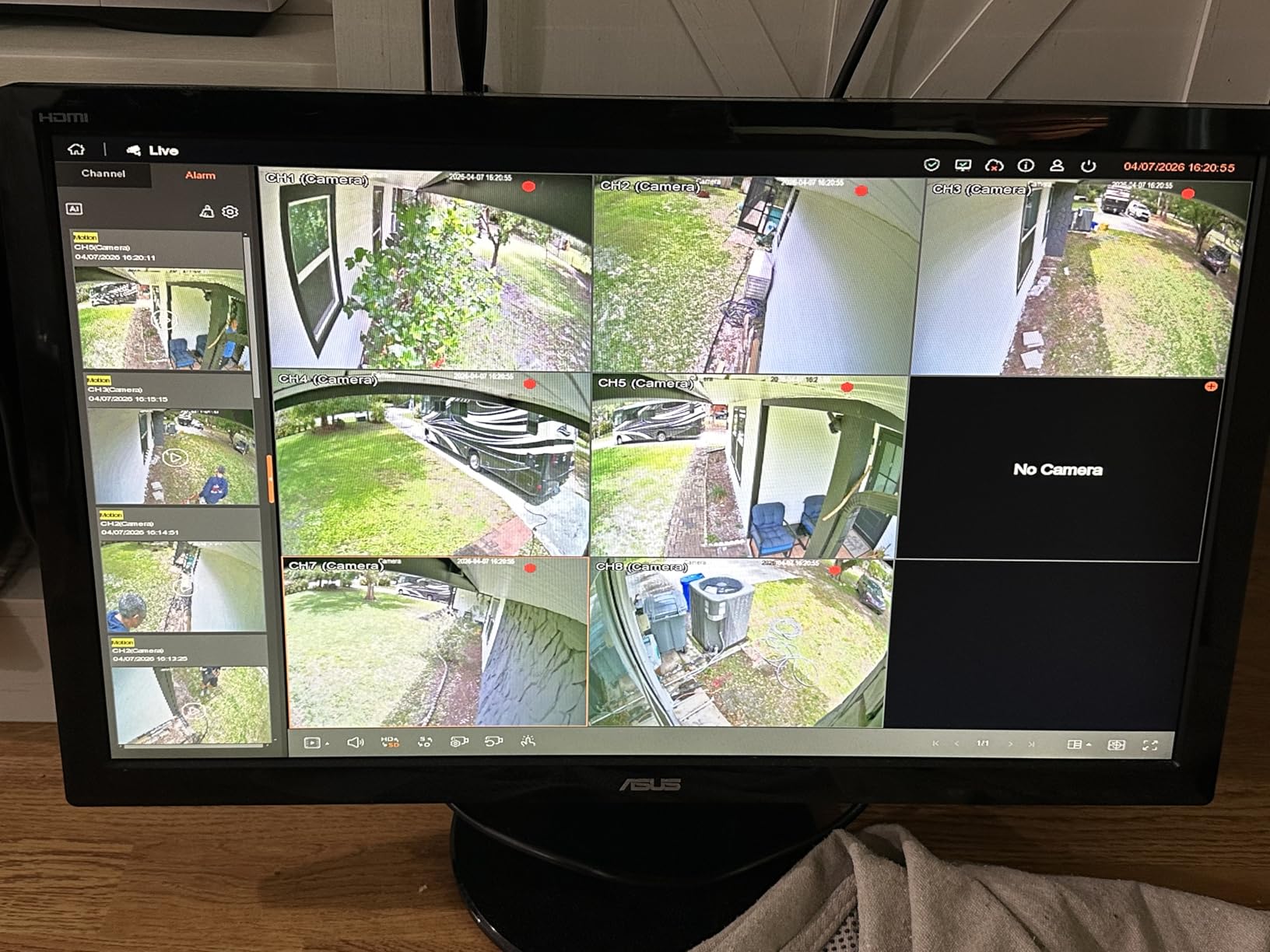 4K PoE Security Camera System, Metal Housing, 2TB HDD NVR, 4-Cam Kit | 8MP Wired Outdoor Camera, 8CH PoE NVR, AI Detection, 24/7 Recording, Color Night Vision, Local Storage, No Monthly Fees, IP67 customer photo 2
