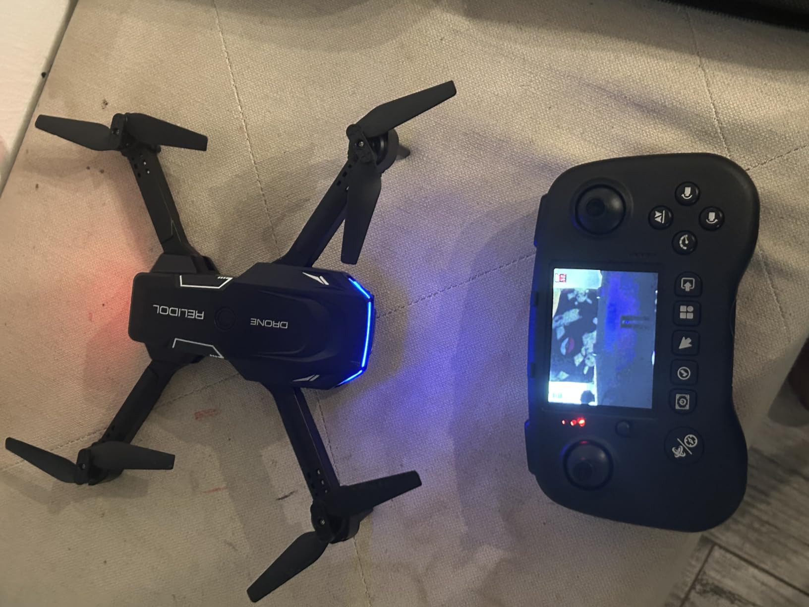 Drone with Camera, Screen on Controller Remote Control Quadcopter FPV Drone customer photo 1