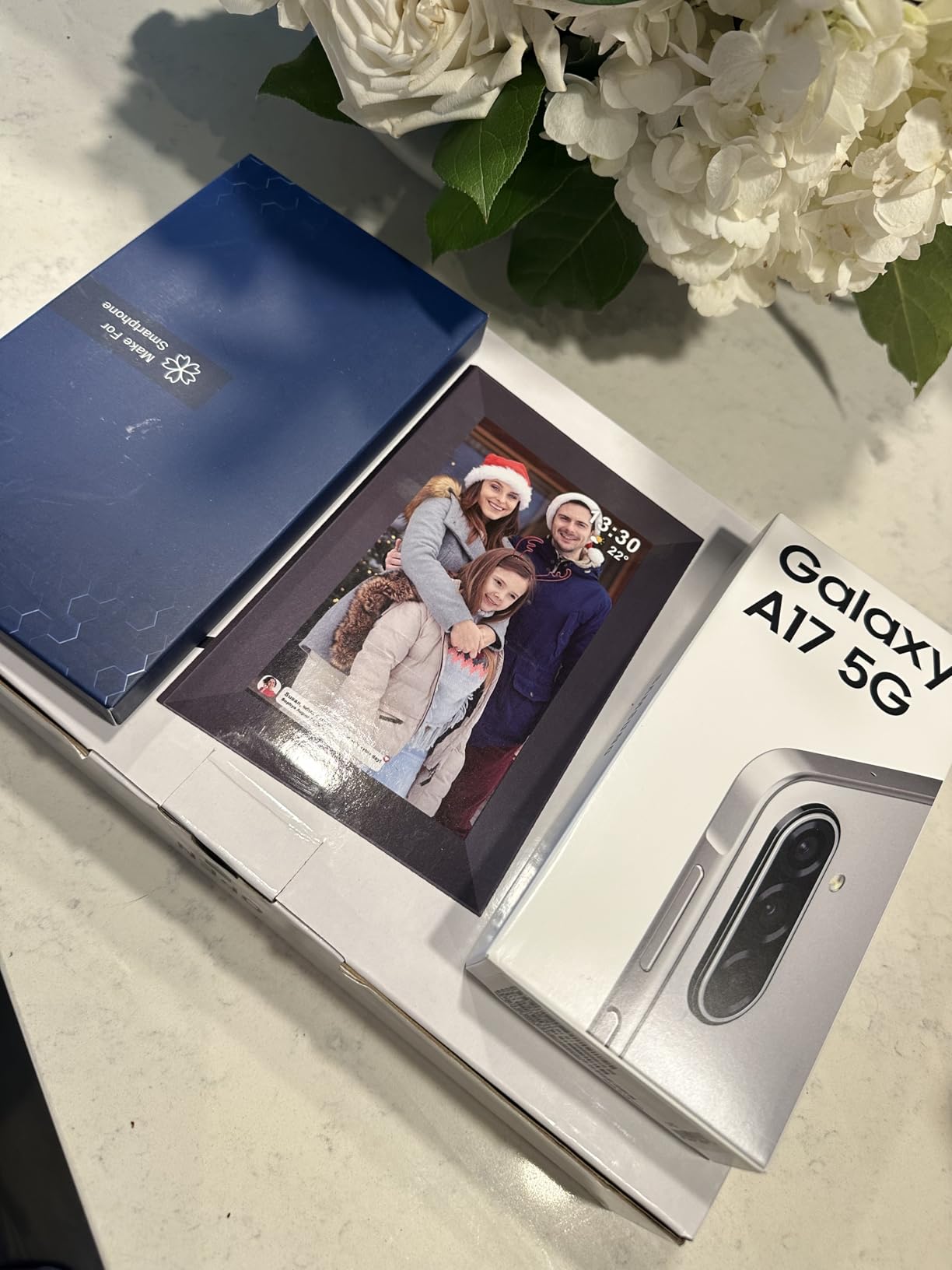 Samsung Galaxy A17 5G Smart Phone 128GB, US 1 Yr Manufacturer Warranty Gray | Large AMOLED, High-Res Camera, Durable Design, Super Fast Charging, Expandable Storage, Circle to Search, 2025 customer photo 2