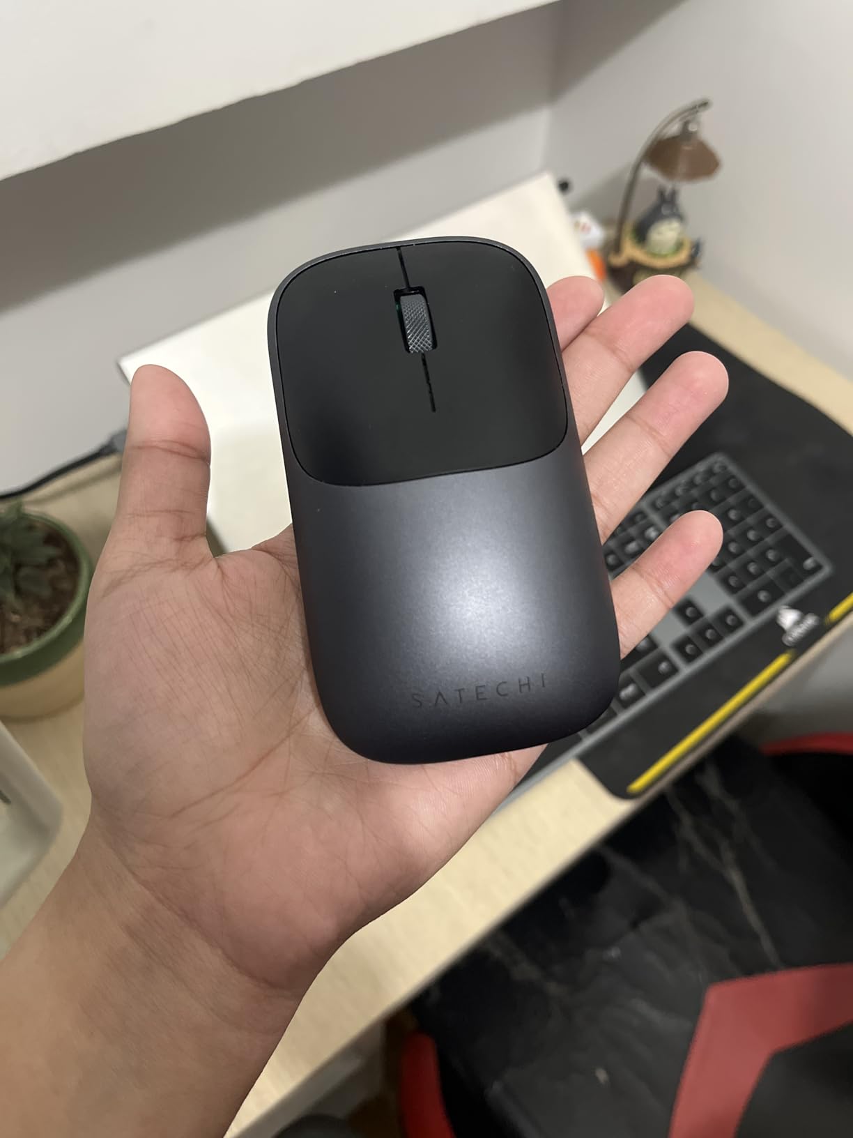 Satechi Slim EX Wireless Mouse, Bluetooth & 2.4 GHz, Space Black customer photo 1