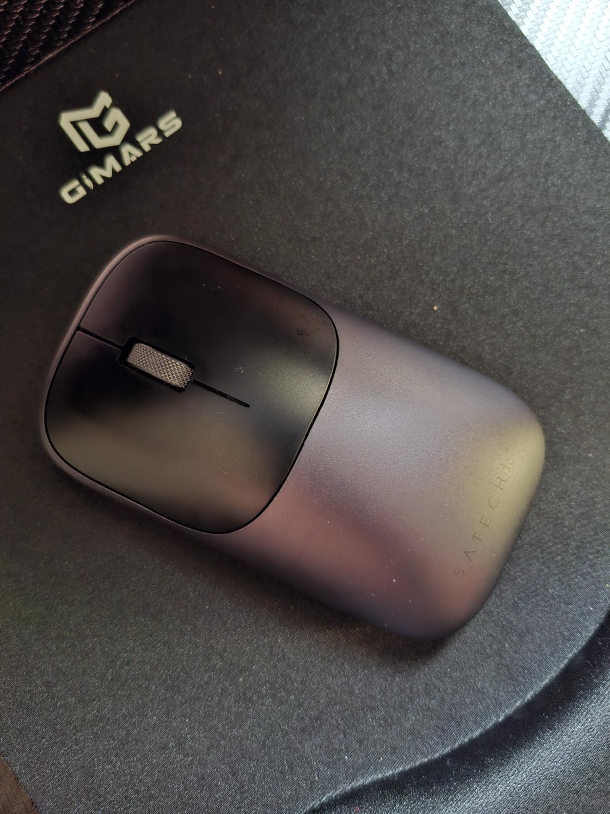 Satechi Slim EX Wireless Mouse, Bluetooth & 2.4 GHz, Space Black customer photo 2
