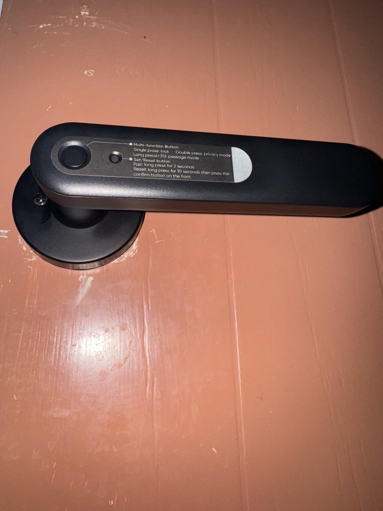 eufy Security Smart Lock FamiLock C32, Fingerprint Keyless Lock with Handle customer photo 1