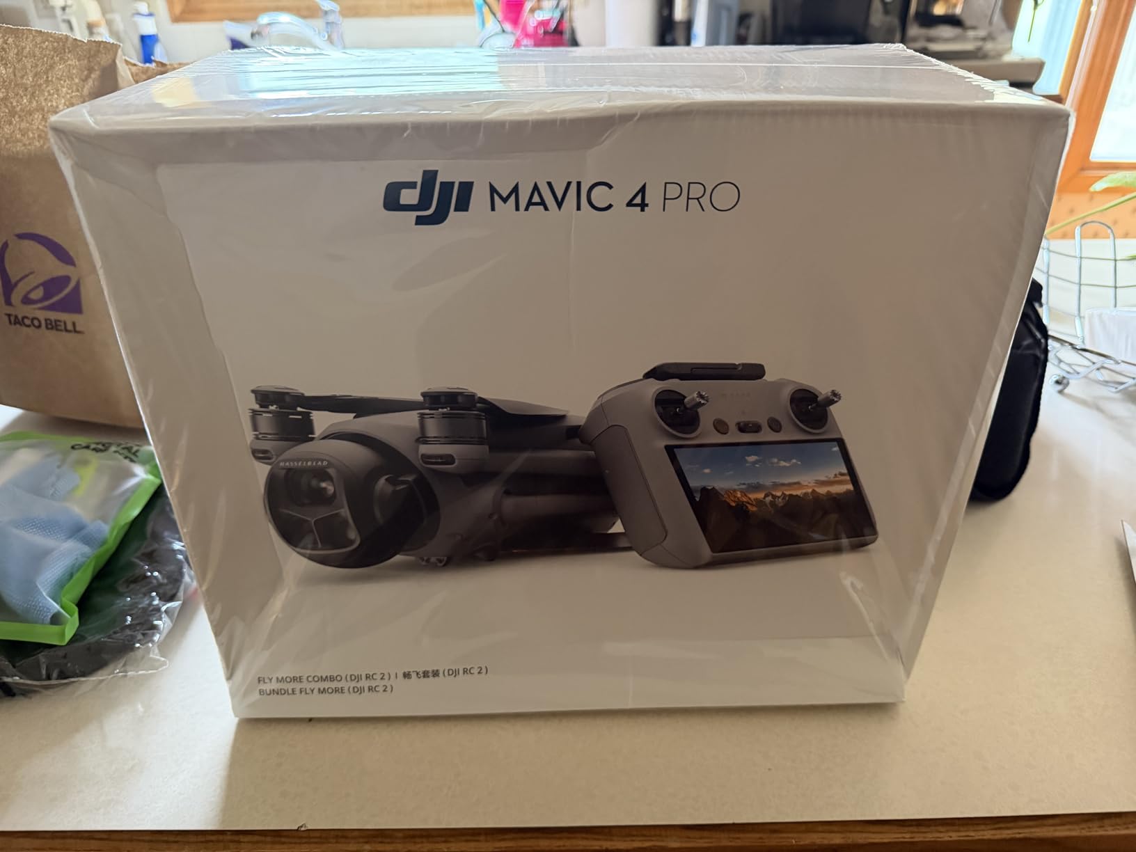 DJI Mavic 4 Pro Drone Fly More Combo Professional Aerial Camera, Advanced Obstacle Avoidance, Long Flight Time, Cinematic Video + 64GB Card + BackPack + Landing Pad + More (12 Pcs) customer photo 1