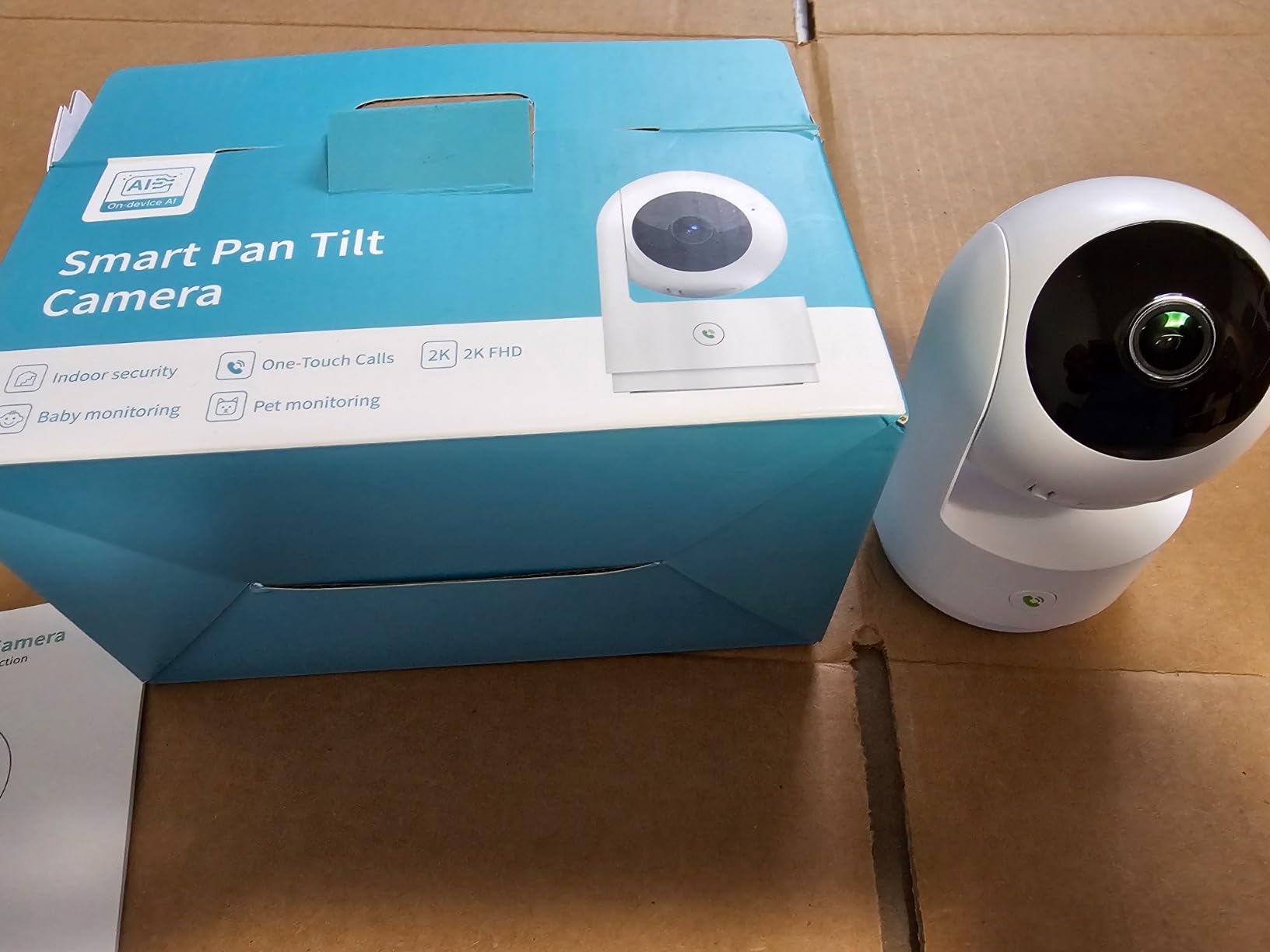 LIWAN 4G LTE Cellular Security Camera Indoor Wireless, No WiFi, 2K, Portable | No WiFi Security Camera for Home/Baby/Pet/Elderly/Travel, Rechargeable Battery Powered, AI Human Detection, Built-in SIM Card customer photo 1