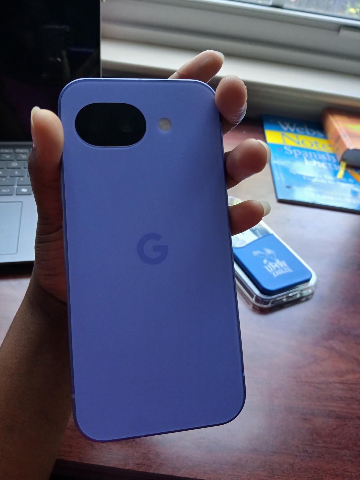 Google Pixel 10a - 30+ Hours Battery, Camera Coach, Gemini - Fog 128GB | Gemini Live, durable design, 7 years of Pixel Drops, 30+ hour battery, Camera Coach, Call Screen, Car Crash Detection customer photo 1