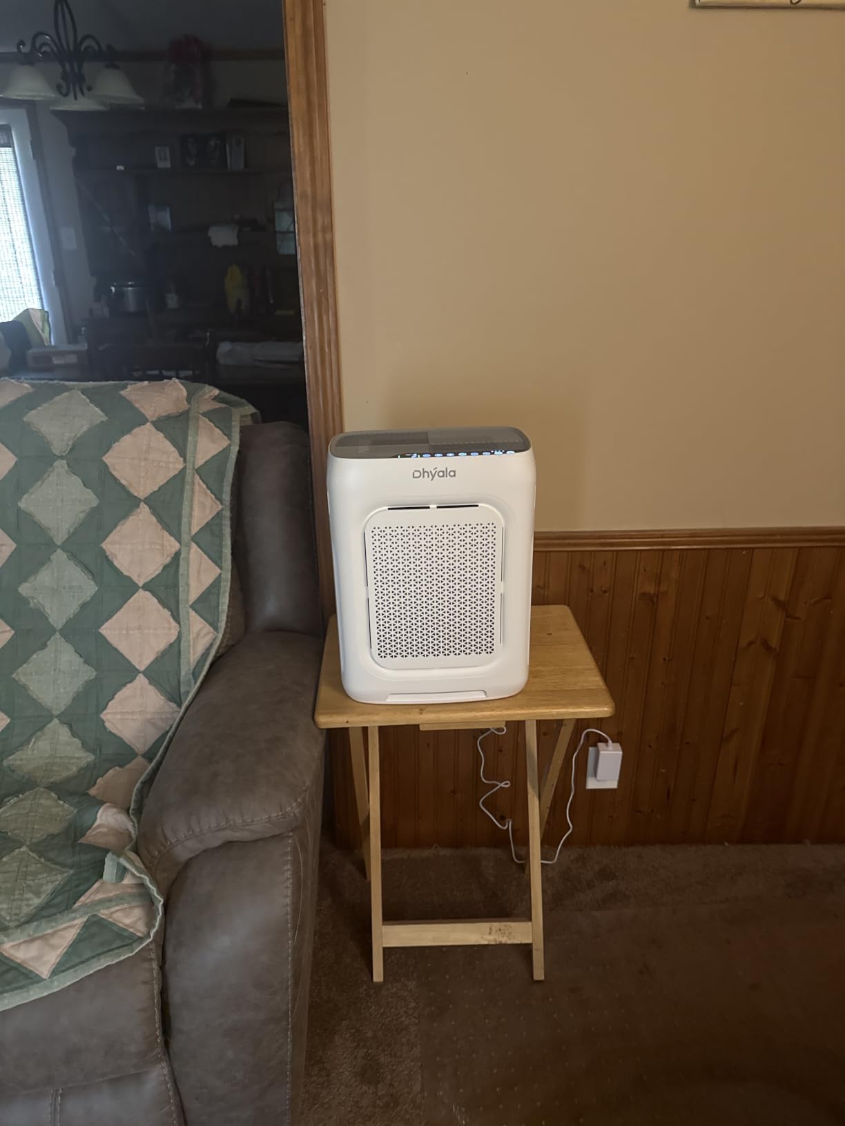 Air Purifier for Home Large Room up to 3000Ft², HEPA Air Purifier with Washable Double-Sided Filters, Smart WiFi, AQI Display customer photo 2