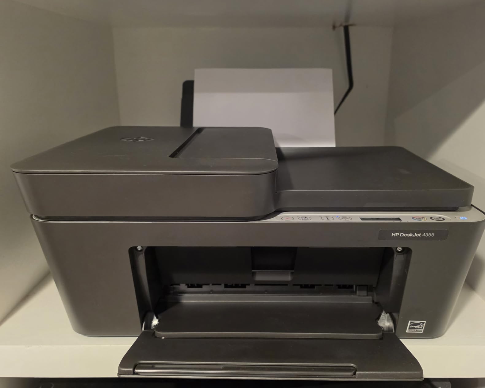 HP DeskJet 4355 Wireless All-in-One Color Inkjet Printer, Scanner, Copier, Best-for-Home, 3 Month Trial of Instant Ink Included, AI-Capable (AJ4Y0A) customer photo 2