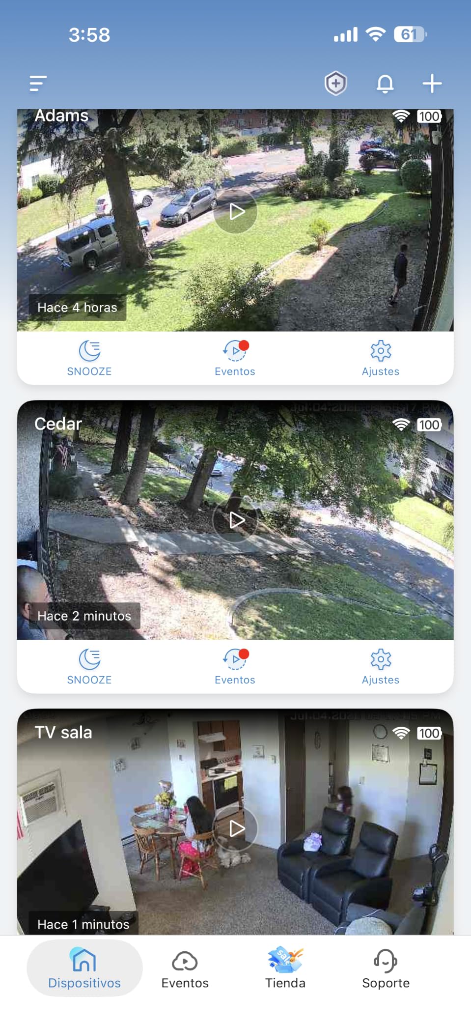 aosu 2K Battery Security Cameras Wireless Outdoor System, 6-Cam-Kit | True 2K HD, Color Night Vision, Cross-Camera Tracking, Spotlight & Siren Alarm, Motion Alert, No Subscription Required customer photo 1