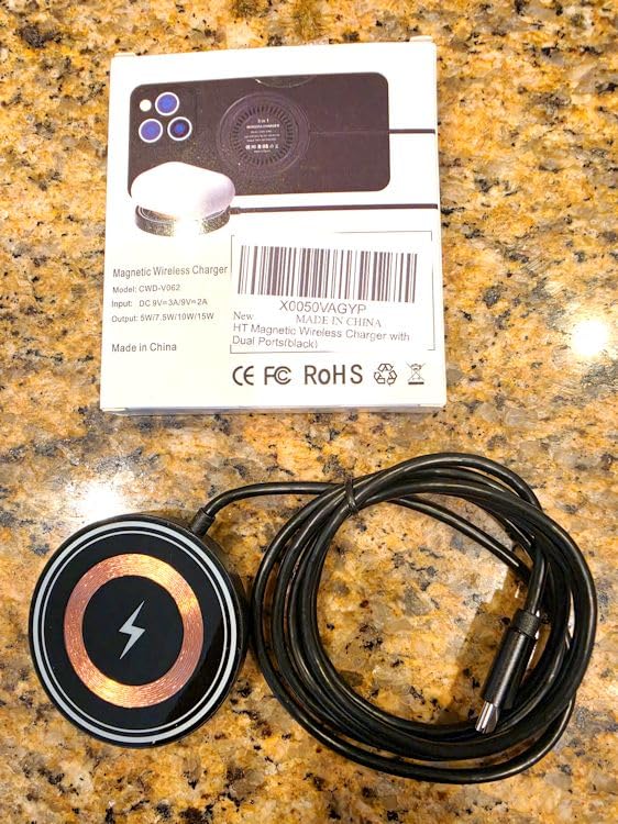 Magnetic Charger Samsung S26 Ultra Wireless Charger 15W Fast Charging Pad customer photo 2