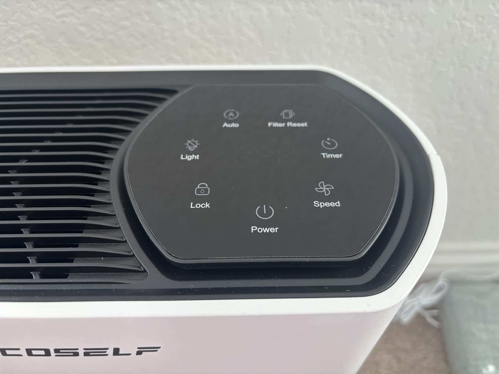 Air Purifier for Large Room, Cleans 2,400 ft² in 30 Mins, 3-Stage True HEPA, 360° Airflow, Large Touch Display Control, Real-Time Air Quality (PM2.5) Display, Ultra-Quiet 20dB Sleep Mode, HAP602 White customer photo 2