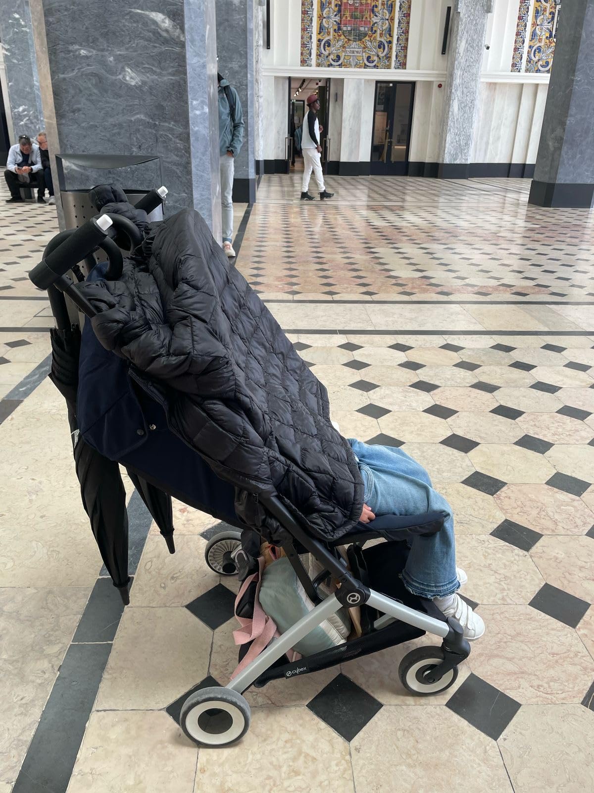 Cybex Libelle Lightweight Travel Stroller for Baby & Toddler - Almond Beige customer photo 2