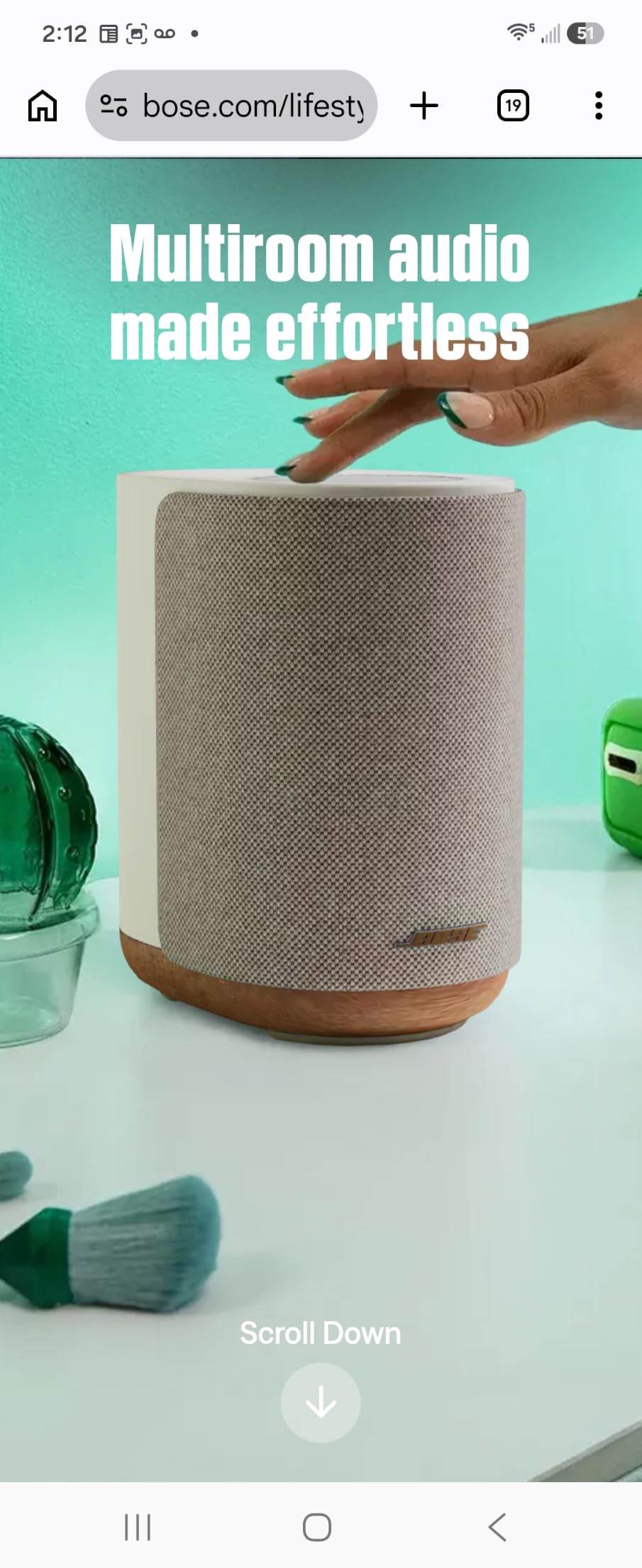 Bose Stereo Music Set (2 Lifestyle Ultra Speakers), Wireless Home Speakers, TrueSpatial Audio, CleanBass, AirPlay & Google Cast, Black customer photo 1