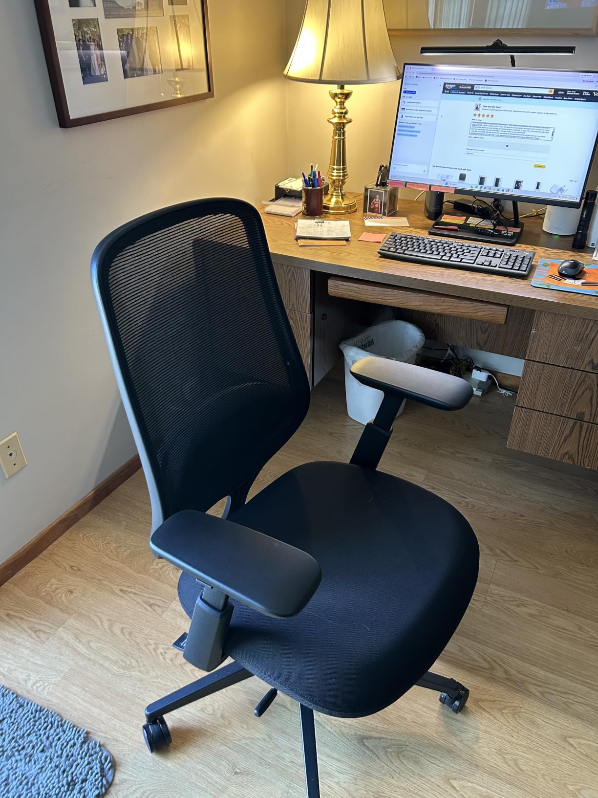 ProtoArc EC200 Ergonomic Office Chair with Adjustable Seat Depth, Grey | Lumbar Support, High-Back, Mesh Desk Chair, Home Office 8+ Long Hours Sitting, For Remote Workers & Programmers customer photo 2
