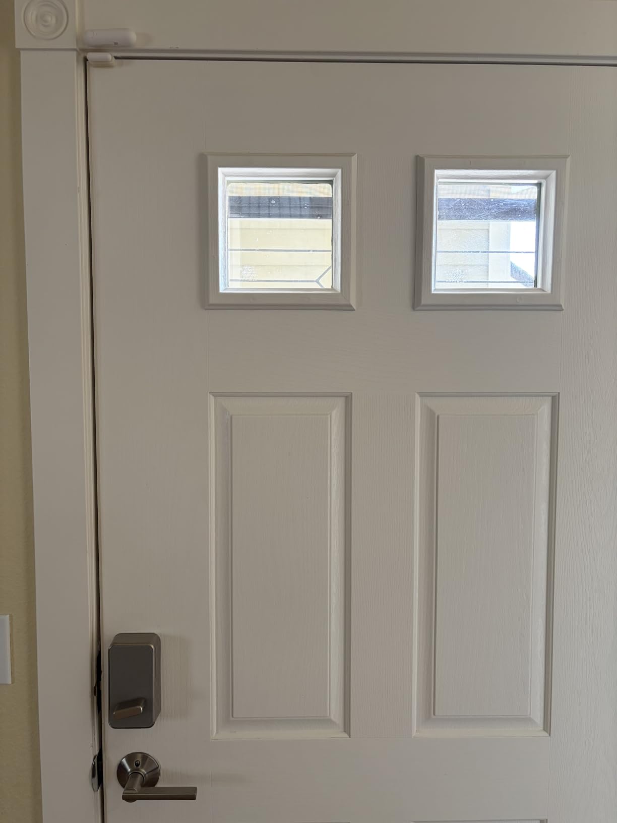 Schlage Sense Pro UWB Smart Deadbolt Lock, Hands-Free Unlock, Satin Nickel | Keyless door lock, Touchscreen keypad, Hands-free & tap to unlock, Apple Home Key & Matter over Thread, Certified security customer photo 2
