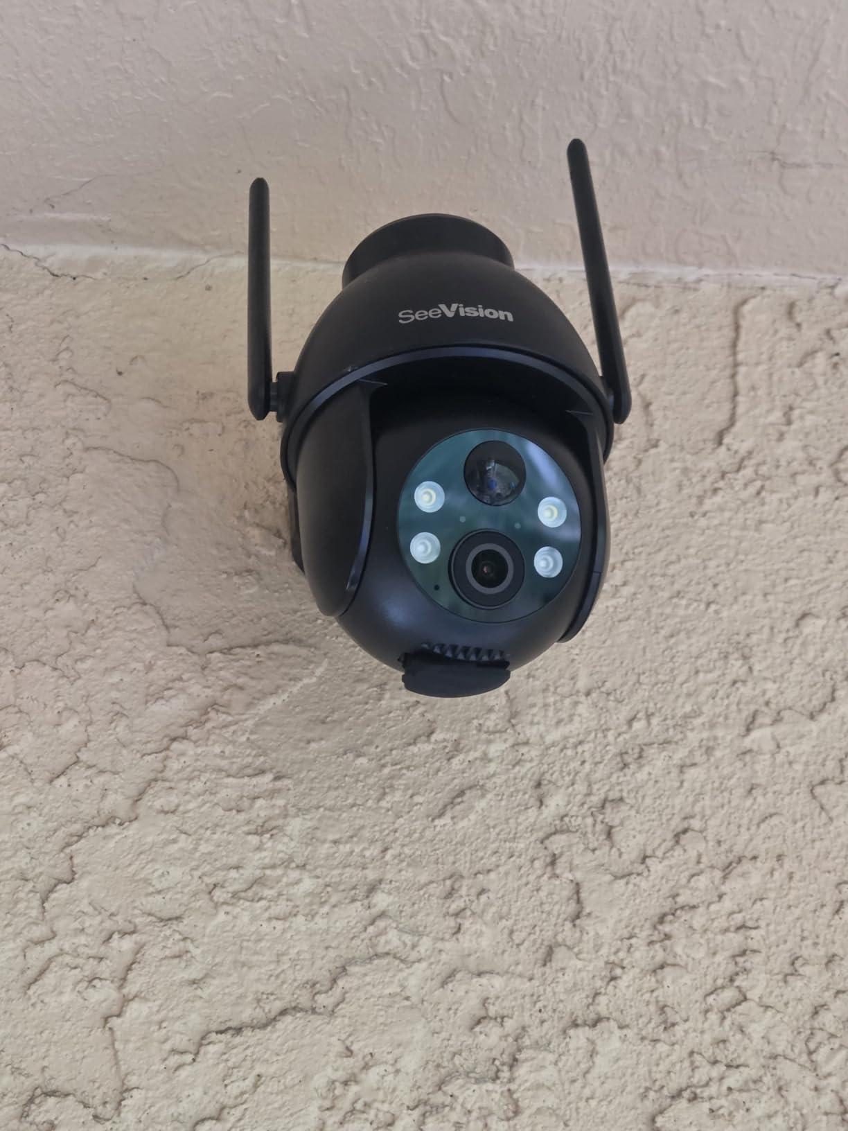 SeeVision 4G LTE Cellular Security Camera, No WiFi with Built in SIM Card, Solar Security Cameras Wireless Outdoor Featuring 3MP 2K HD, PIR Motion Detection, Color Night Vision, 2-Way Talk customer photo 1