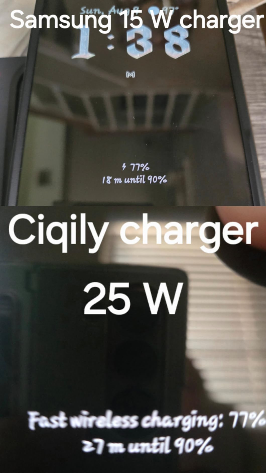 25W Magnetic Wireless Charger for Samsung Galaxy S26 Ultra/S26 Plus/S25/S24/S23/S22/S21/S20 Plus/Magnetic MagSafe Fast Charging Pad for iPhone 17 Pro Max/17e/16/15/14/13/12 Series/AirPods 4/3/2/Pro customer photo 1