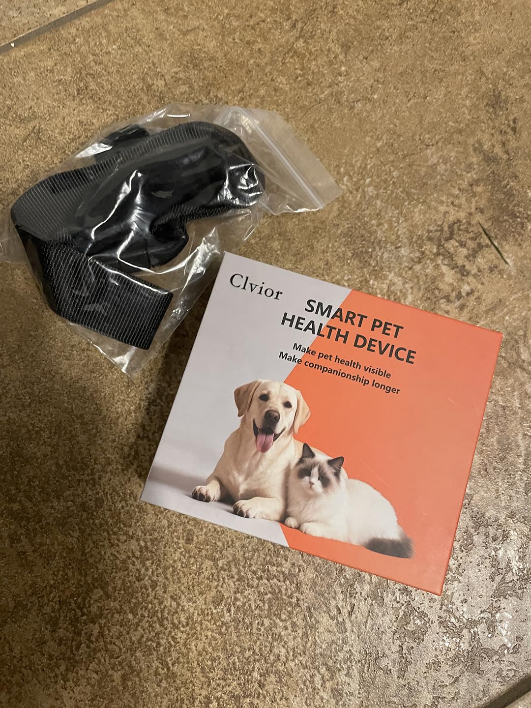Smart Dog Health Monitoring Collar, Heart Rate, Respiratory & Activity Tracker with Wellness Insights, Waterproof Pet Collar with App(No Monthly fee) customer photo 1