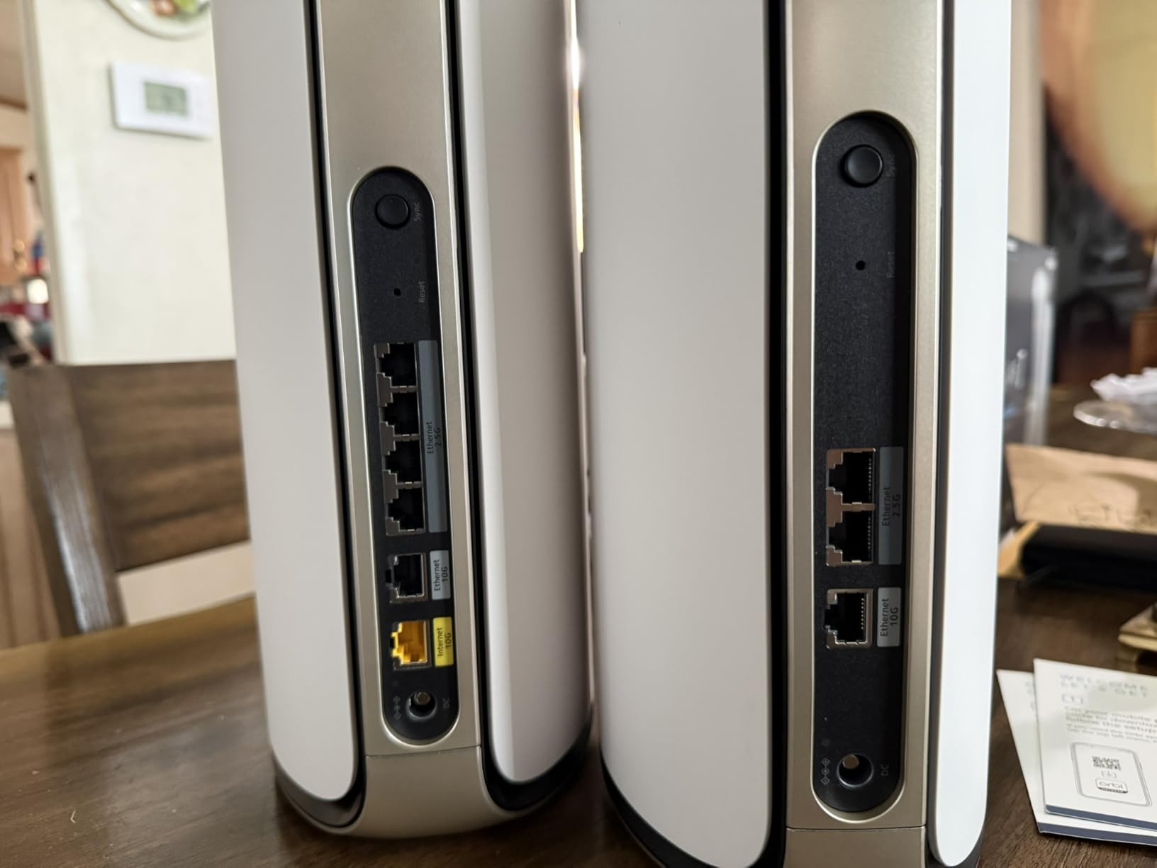 NETGEAR Orbi 970 Series (2026 Release) WiFi 7 Mesh System, 2 Pack | Up to 6,600 sq.ft, Up to 27 Gbps, 200 Devices, Easy Set Up, Quad-Band, 10 Gig Port, Router + 1 Satellite Extender, RBE972 customer photo 2