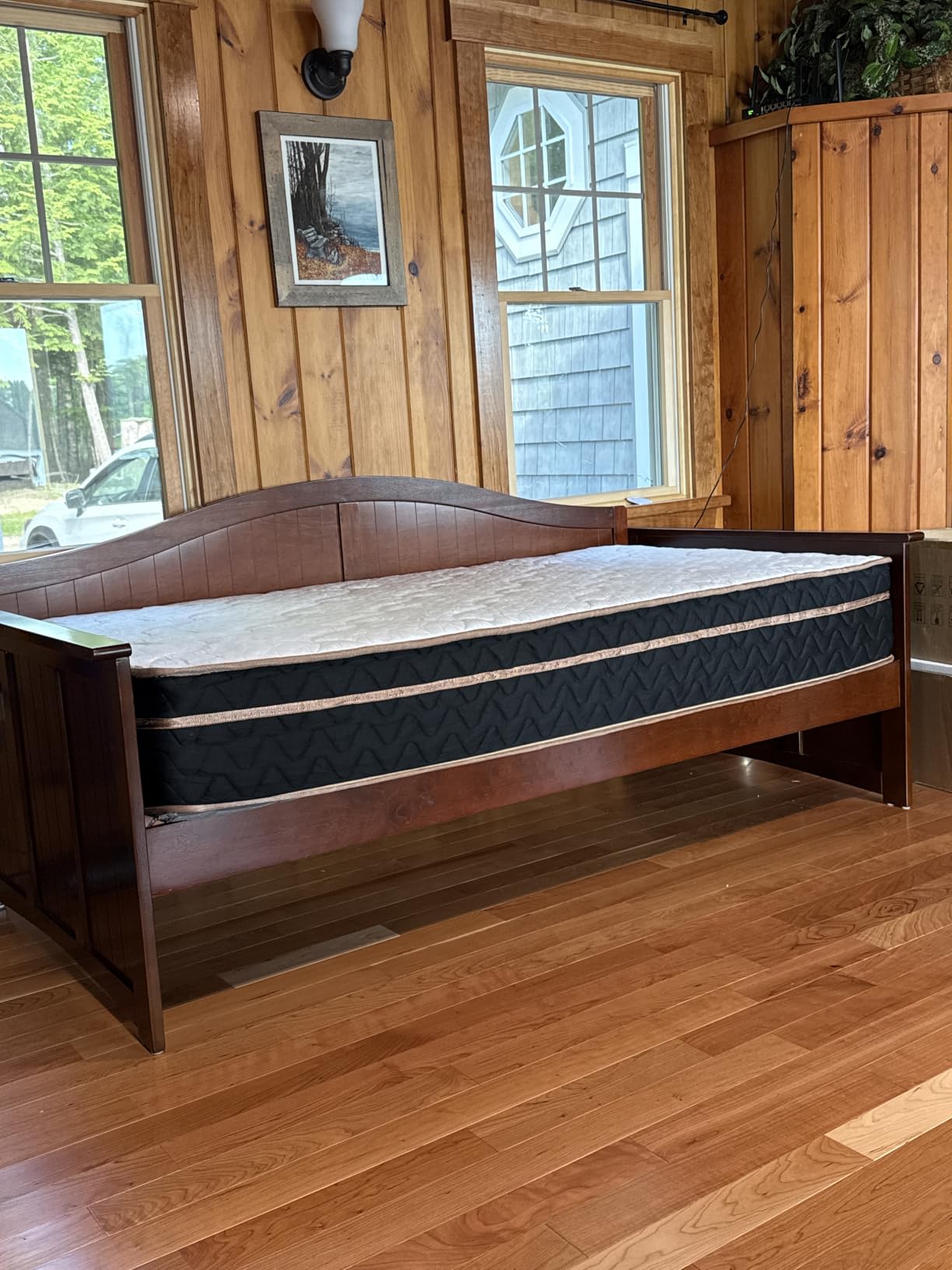 Firm King Mattress 14 Inch, Cooling Hybrid Bed in a Box, CertiPUR-US | Zones Individual Pocket Spring, Extra Hip/Shoulder/Lumbar Support, Fiberglass-Free, 365-Night Trial customer photo 2