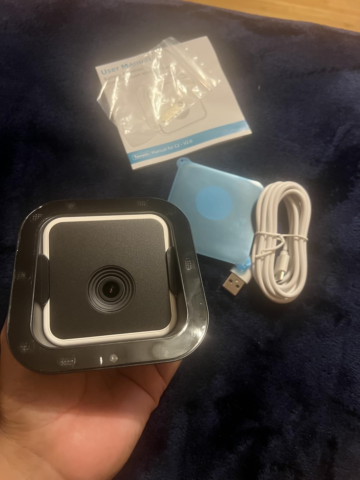 2.5K Wireless Window Camera with 45-Day Battery, 2.4/5G WiFi, 6s Pre-Roll | 100% Wireless: No Wires, No Outlets, No Drilling. 4MP Color Night Vision & Anti-Glare. Magnetic Mount for Rentals & Homes customer photo 2