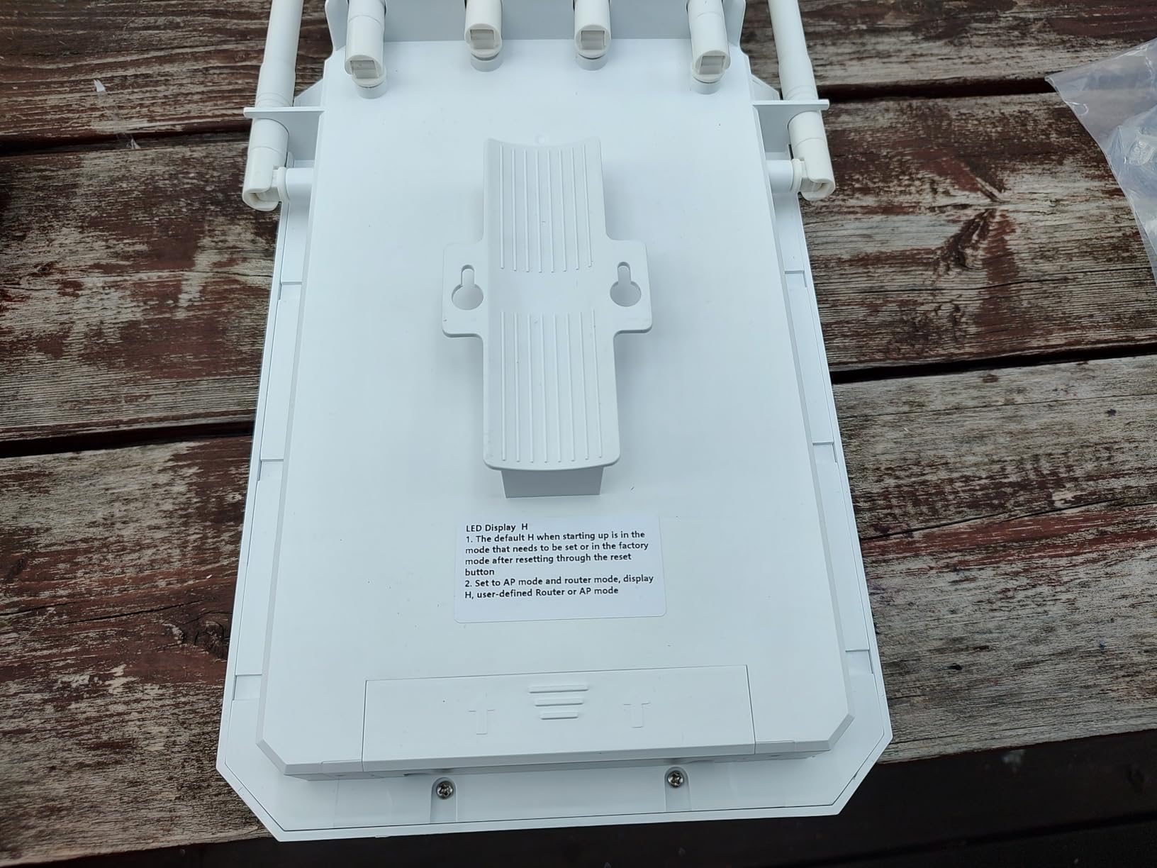 Outdoor WiFi Extender Long Range, 1200Mbps WiFi Extender Outdoor for Farm | 2026 IP65 Weatherproof Outdoor Wireless Access Point with PoE for Rural, Garage, Yard, RV, Dock, Starlink customer photo 2