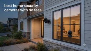 best home security cameras with no fees