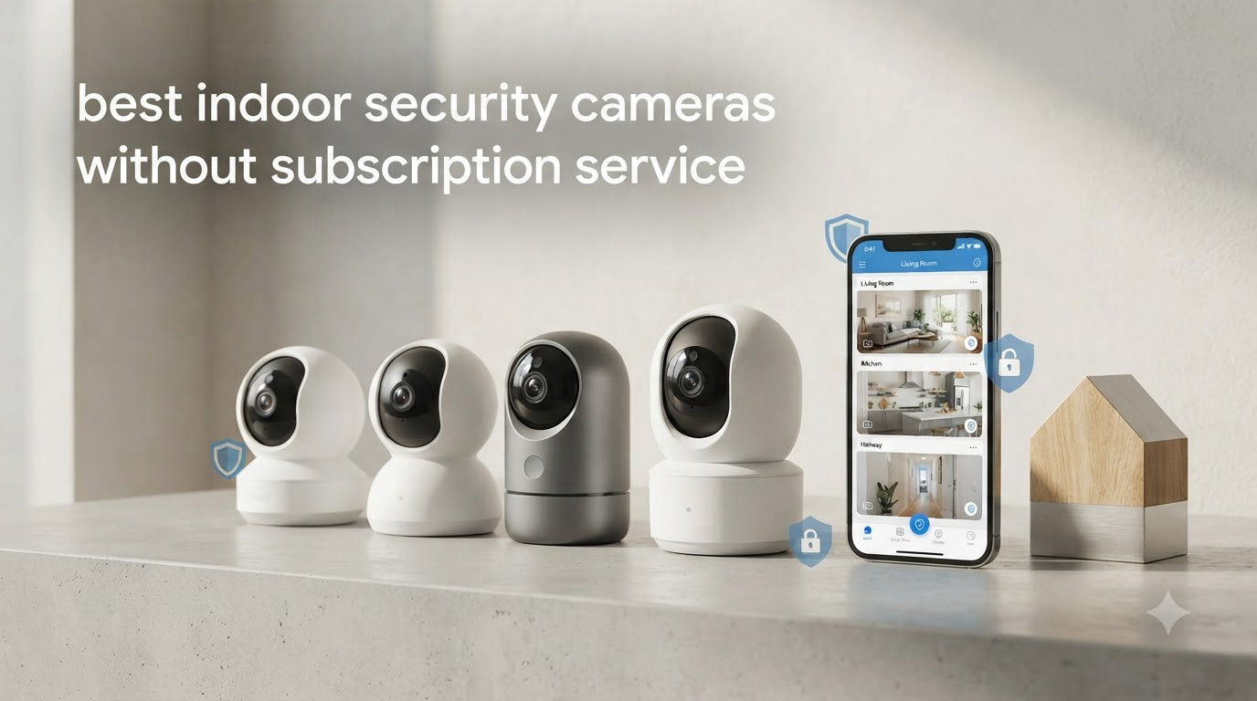 best indoor security cameras without subscription service