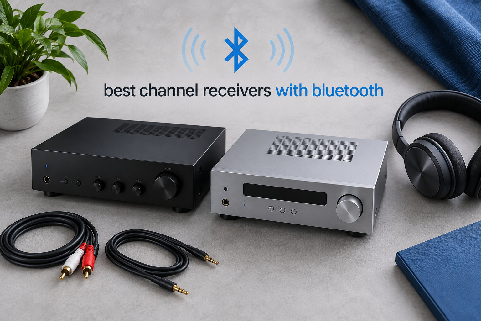 best 2 channel receivers with bluetooth