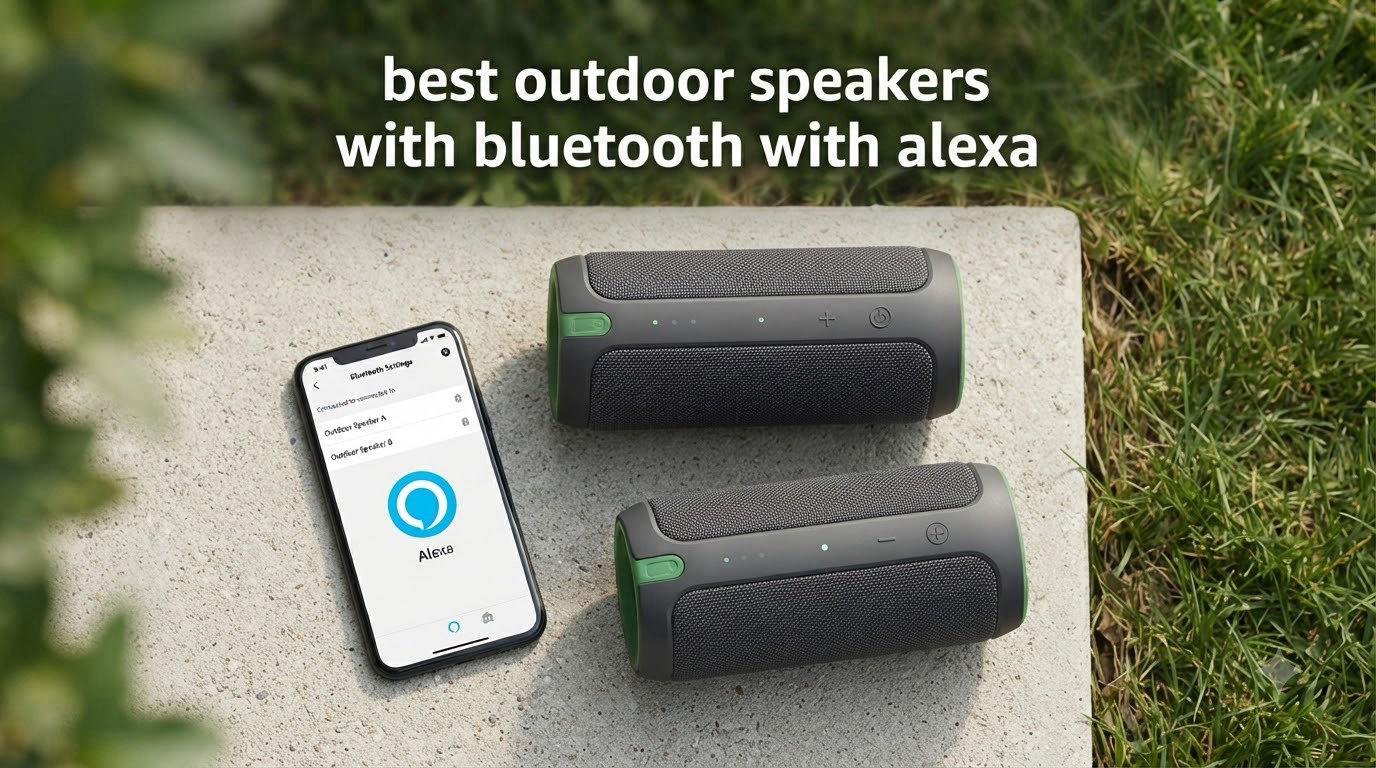 best outdoor speakers with bluetooth with alexa