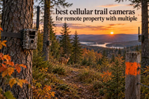 best cellular trail cameras for remote property with multiple
